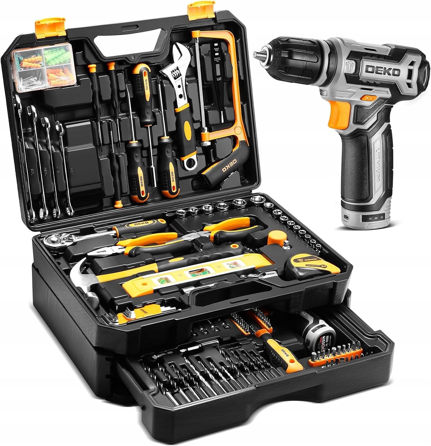 Tool set DEKO 238-piece with drawer
