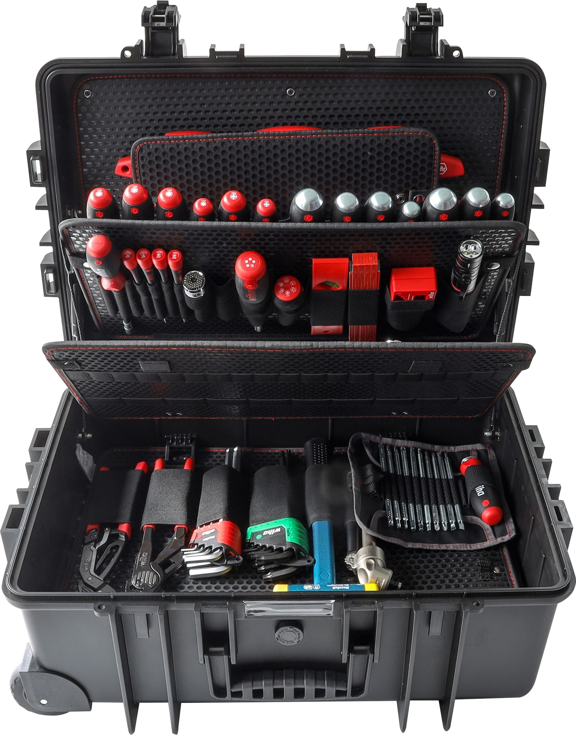 Tool set WIHA 102 el suitcase XXL version for mechanic, wheels Manufacturer code 43711