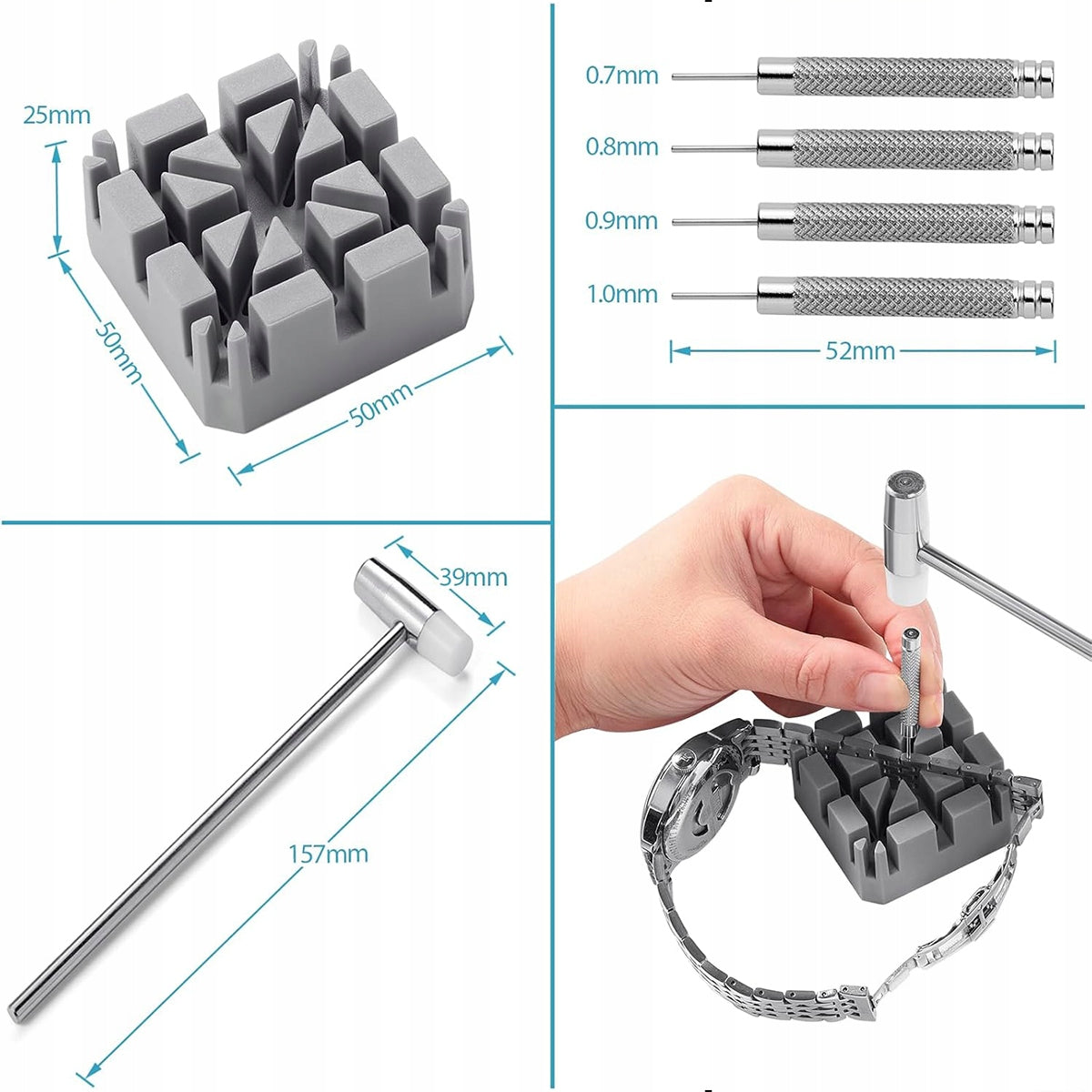Tool tool for shortening strap bracelets 128pcs Brand no brand