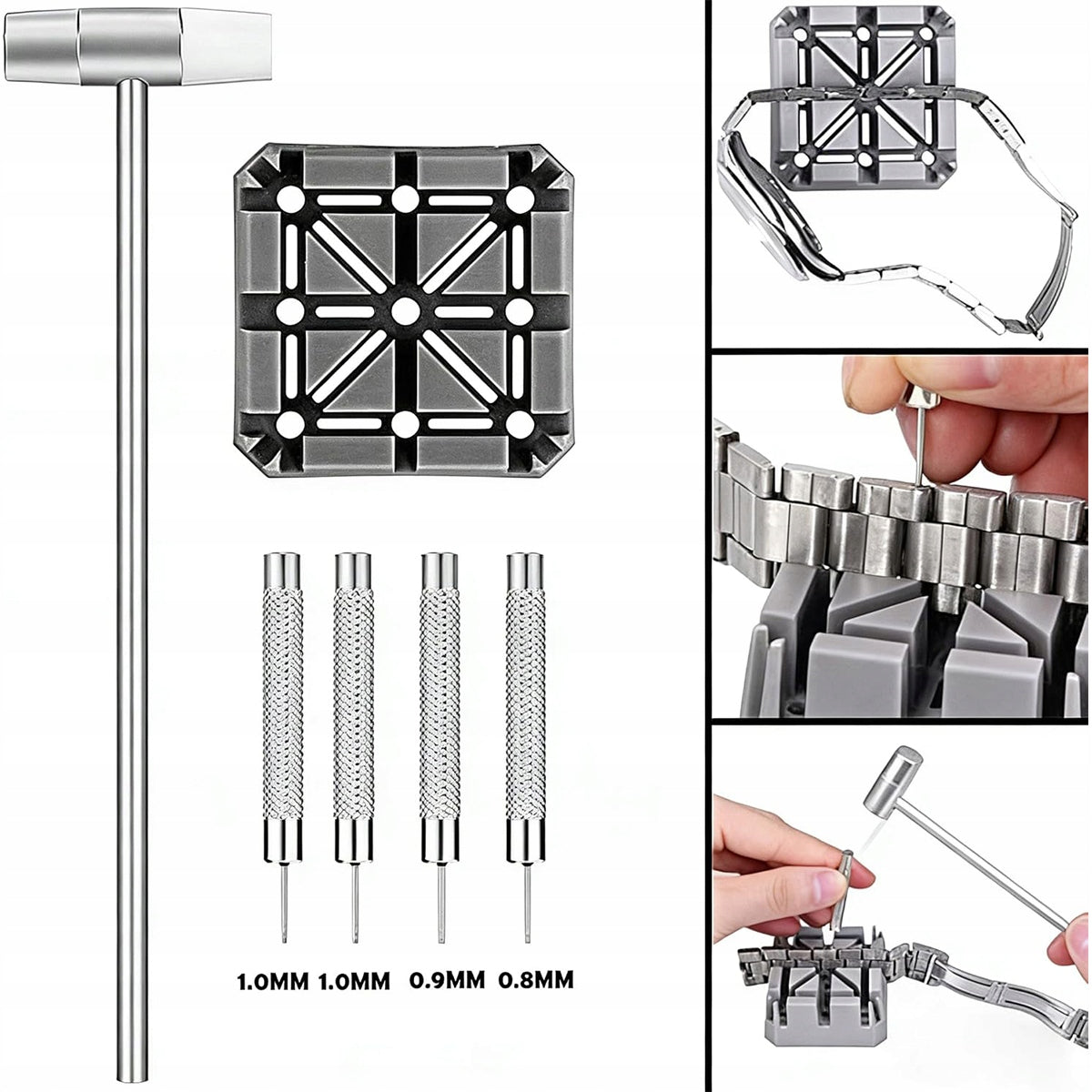 Tool tool for shortening strap bracelets 128pcs Number of items in the set 128