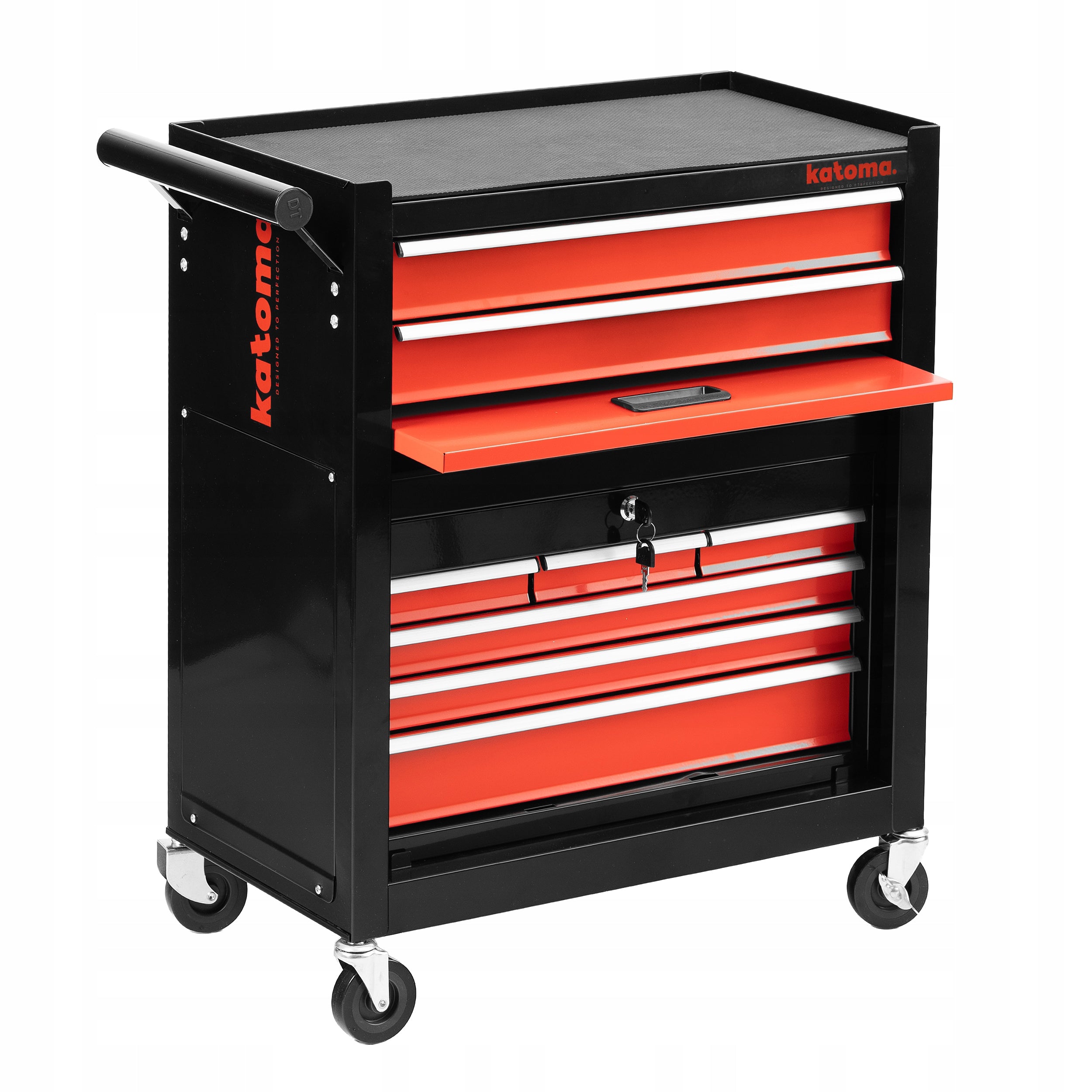 Tool trolley Katoma KAT3 PLUS | 8 drawers LOCKS + additional box Manufacturer code KAT3 PLUS