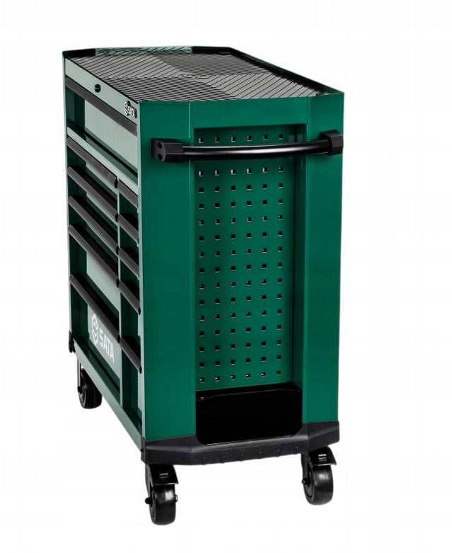 Tool trolley black 452 el. 11 drawers ST95114G PRO COMBO XXL Green Brand SATA