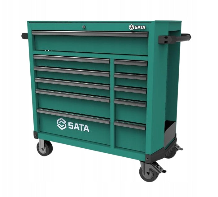 Tool trolley black 452 el. 11 drawers ST95114G PRO COMBO XXL Green Number of drawers 10 and more