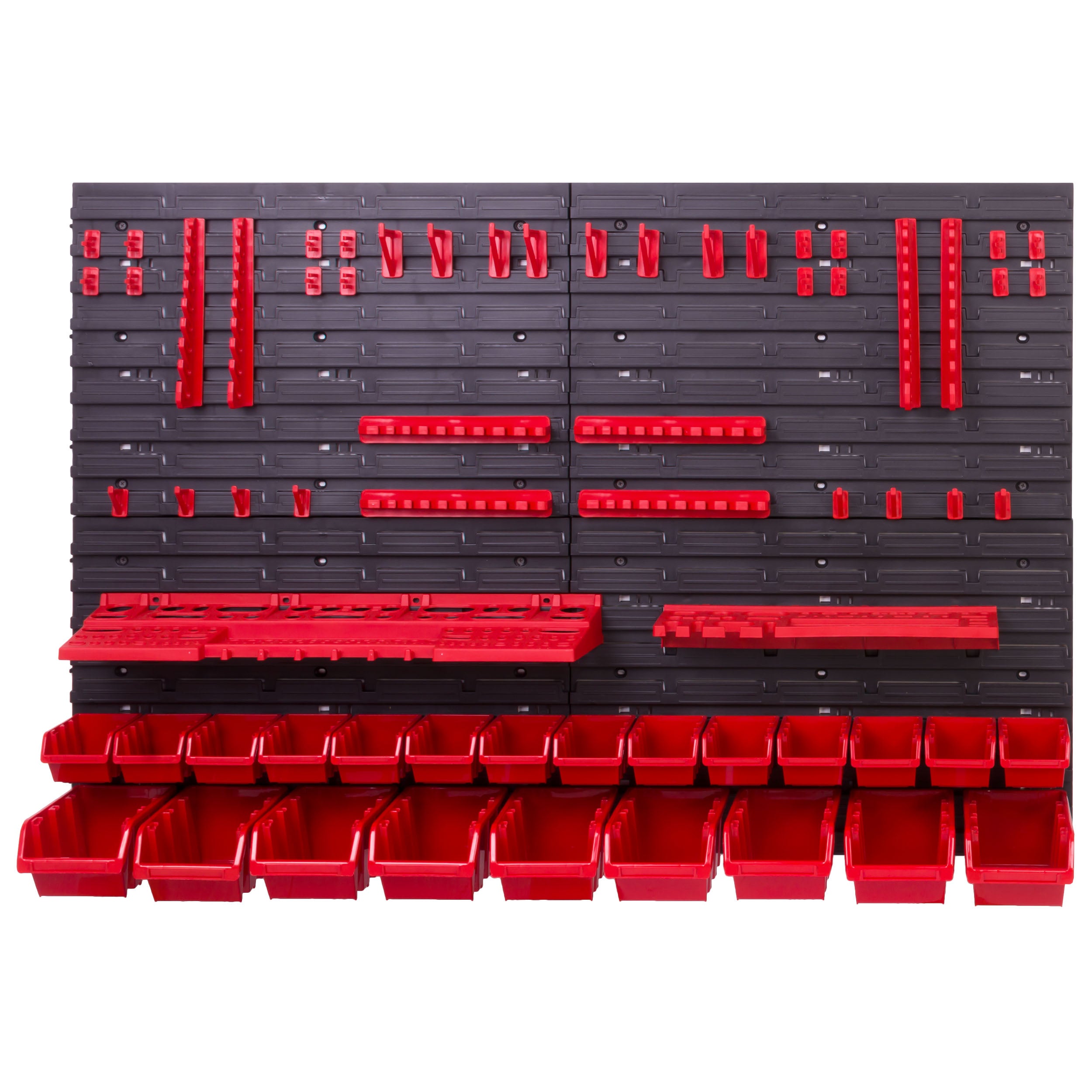 Tool workshop board 115x78 cm wall 23 cuvettes hooks handles Manufacturer code ITBNN600x4-U2011-MIX60
