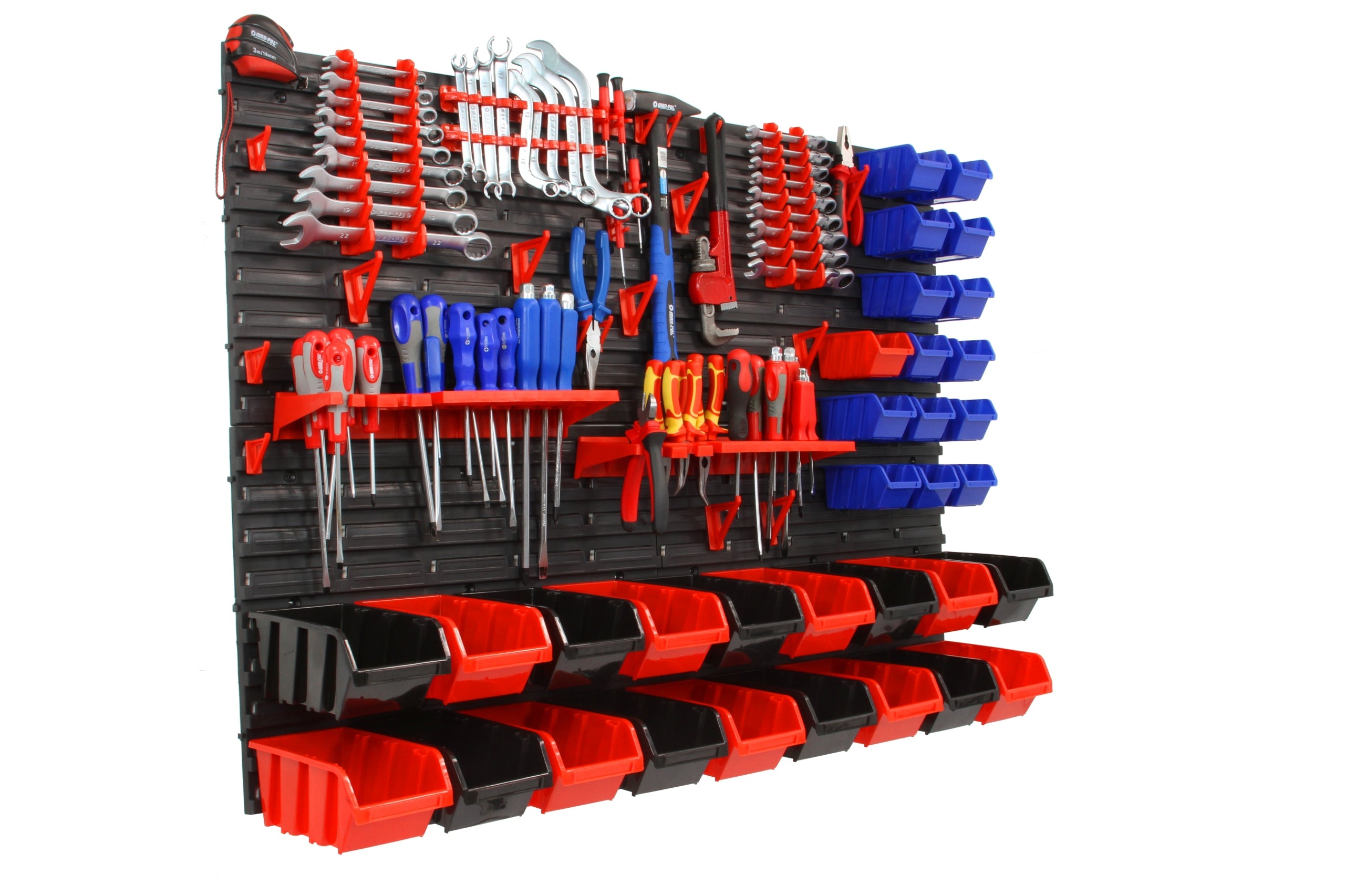 Tool workshop board 115x78 cm wall 33 cuvette handles GIFT Product width 115 cm