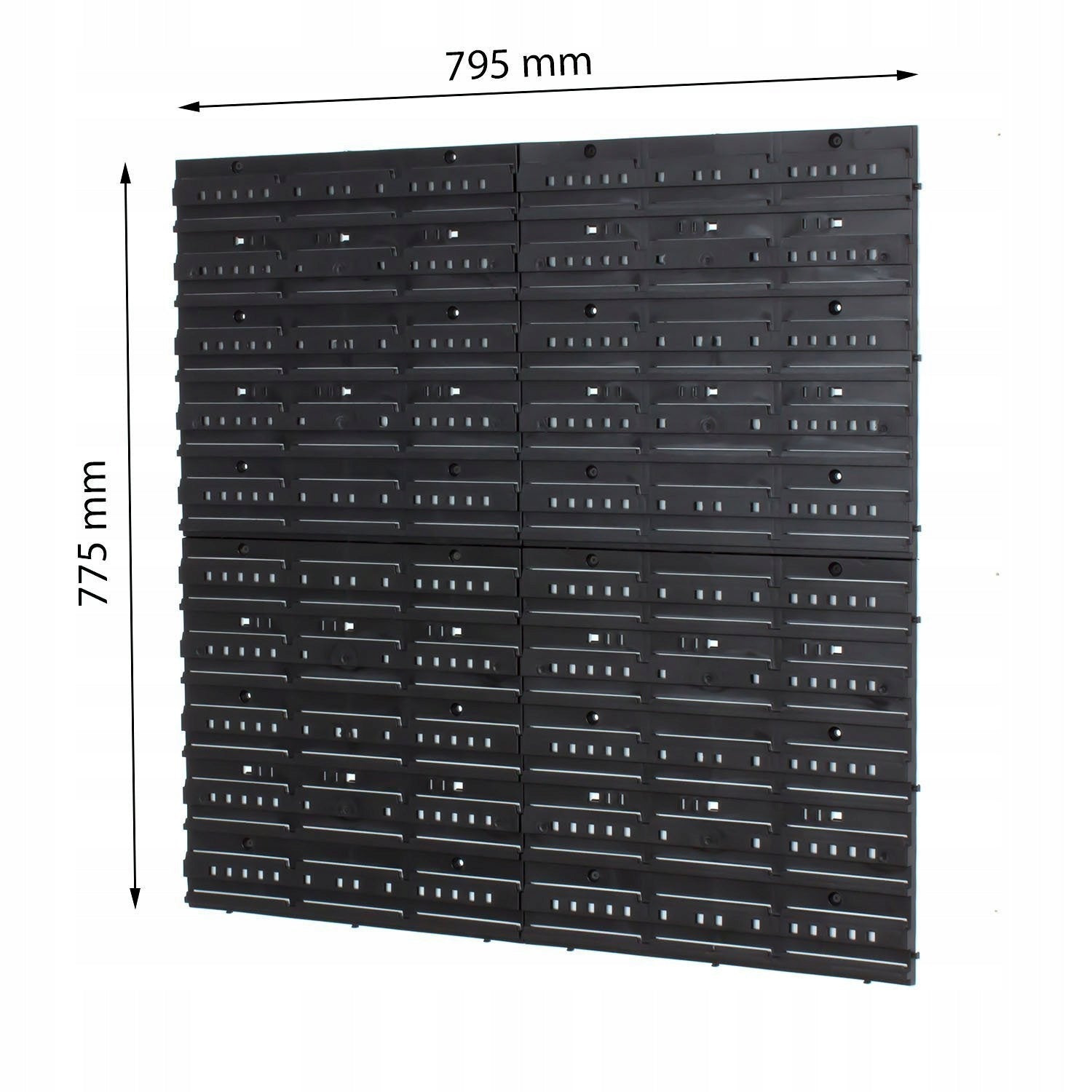 Tool workshop board 80 x 80 cm 42 kuwe Brand Botle