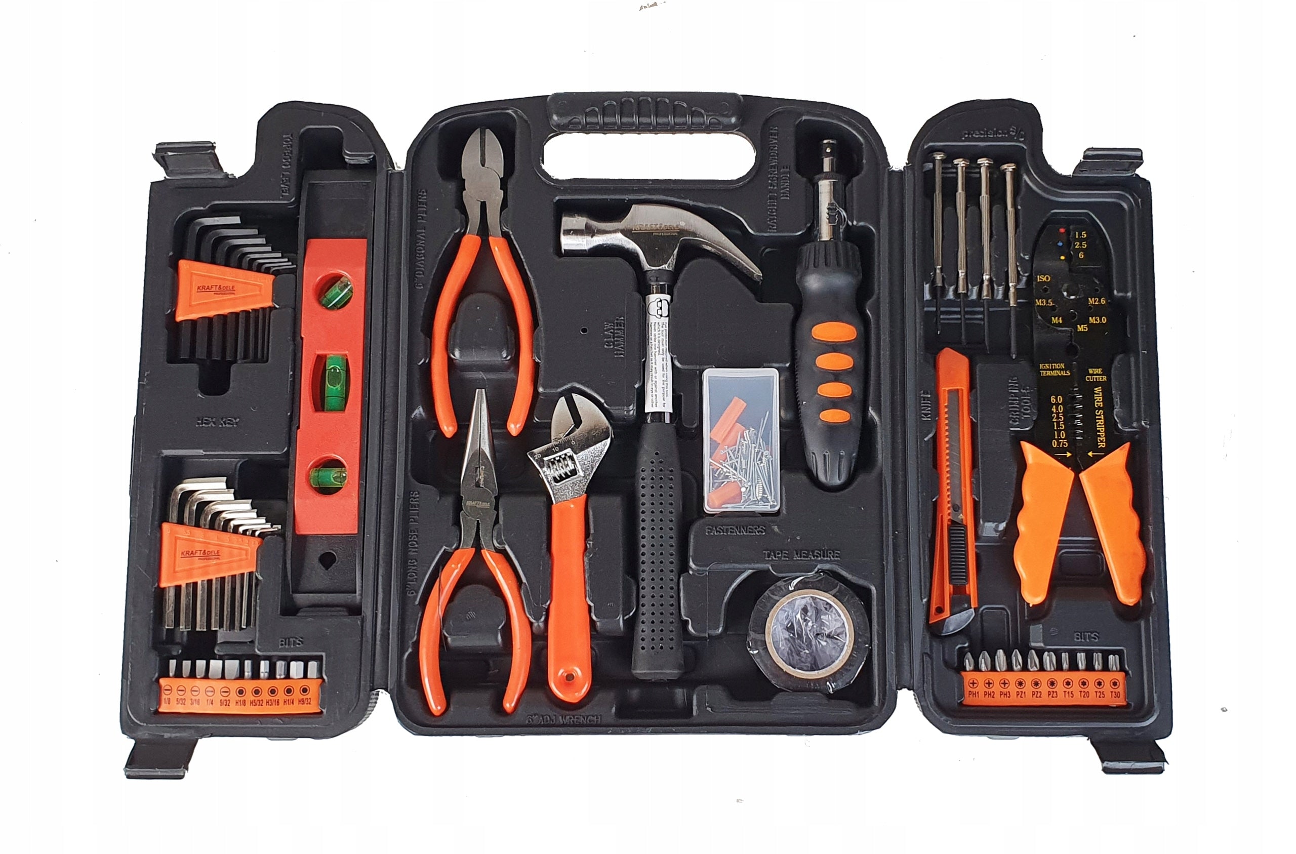 Toolbox Kraft&Dele 129 el. Manufacturer code KD10465