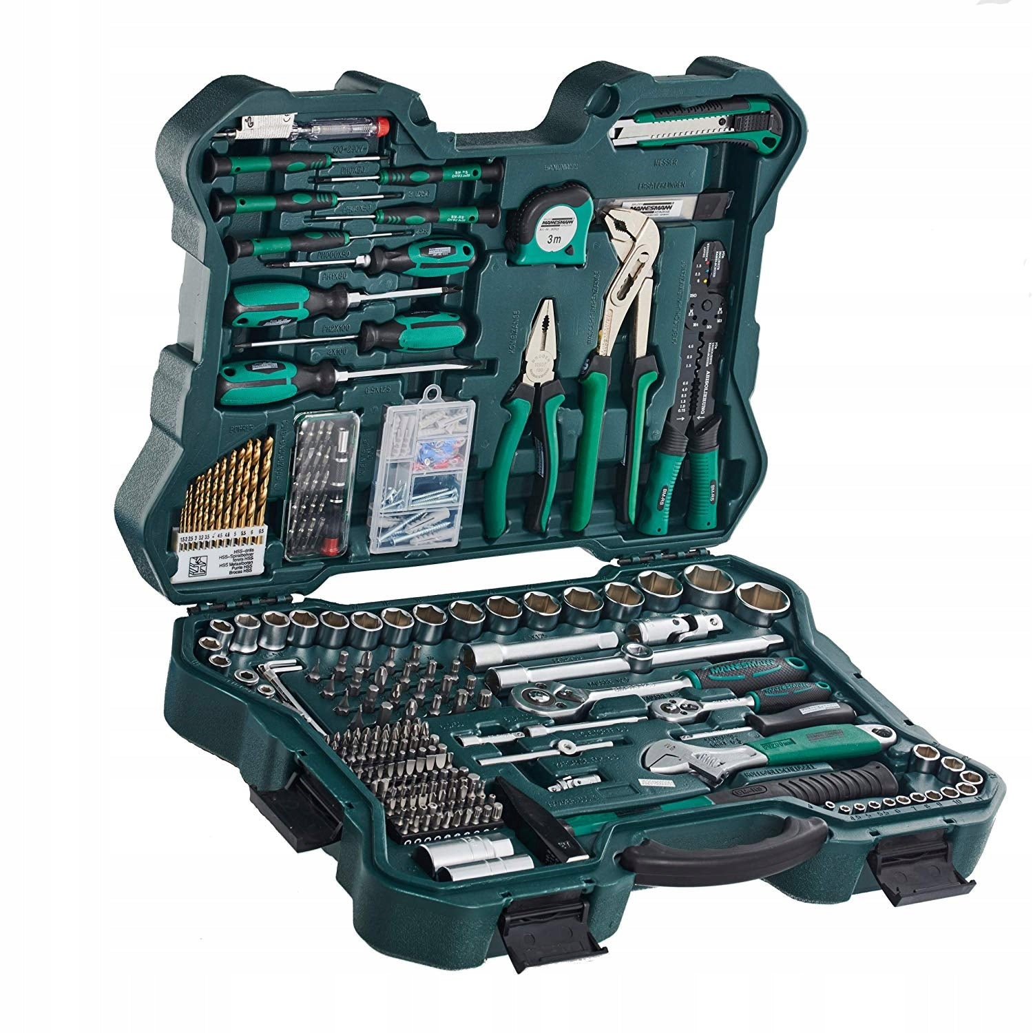 Toolbox in case Brüder Mannesmann M29088 Product weight with unit packaging 9.78 kg