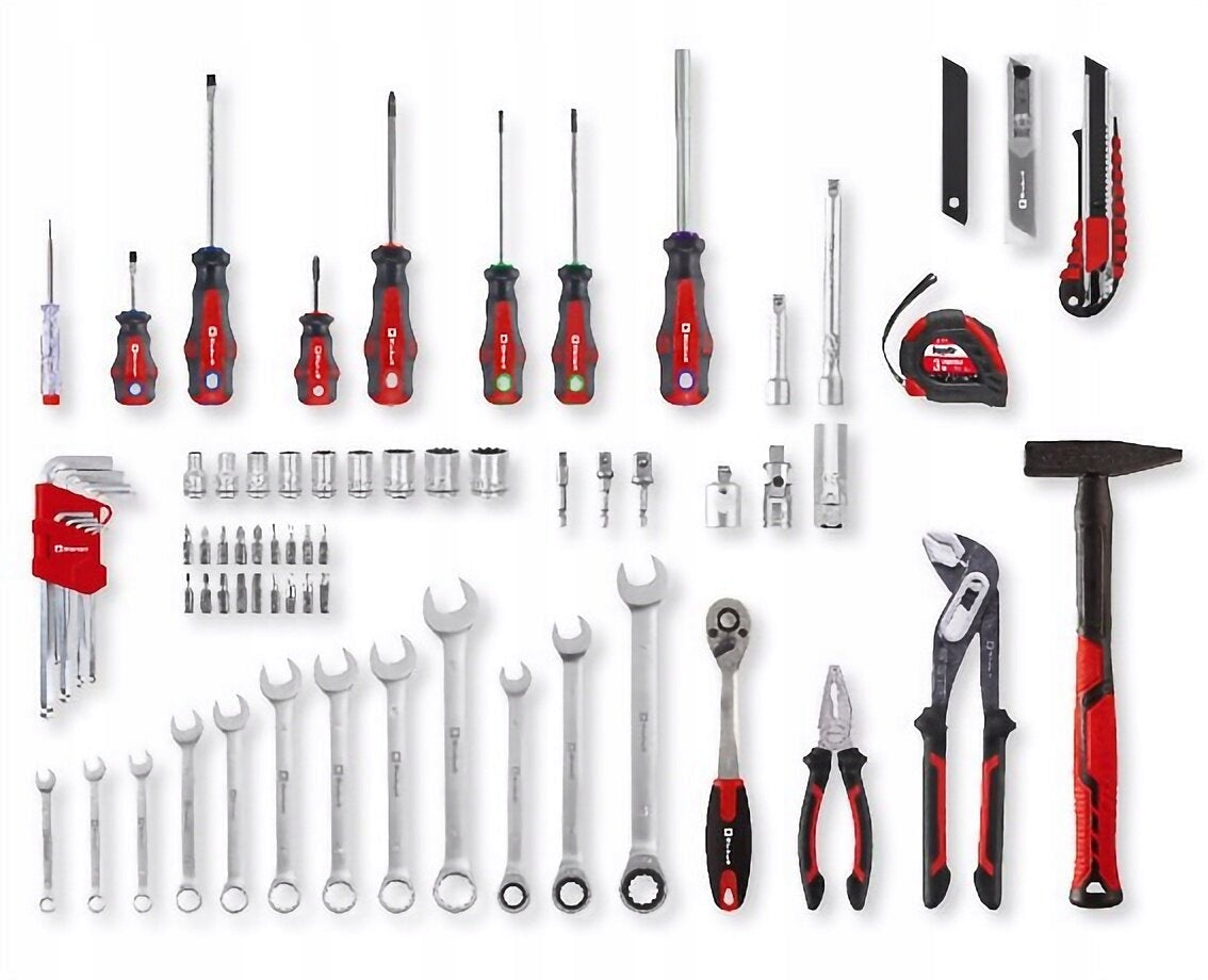 Toolkit EINHELL 370570 (80 items) Product weight with unit packaging 10 kg