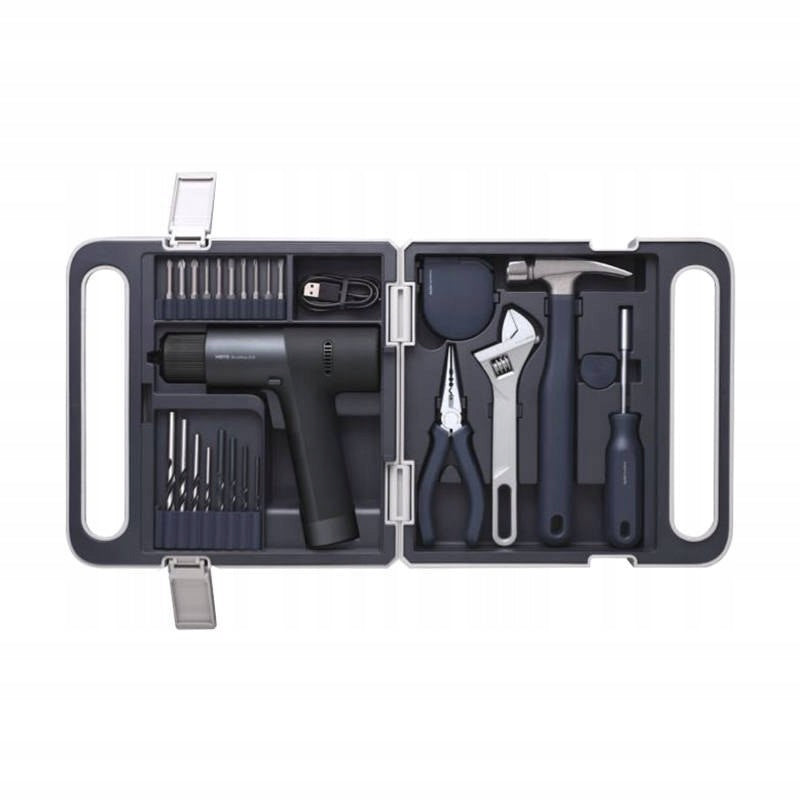Toolkit HOTO QWDZGJ001 9 elements with 12V drill