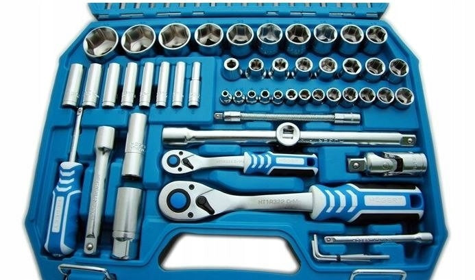 Toolkit Hogert Technician Socket Wrenches Bits Torx 112 el. HT1R432 Brand Hoegert Technik