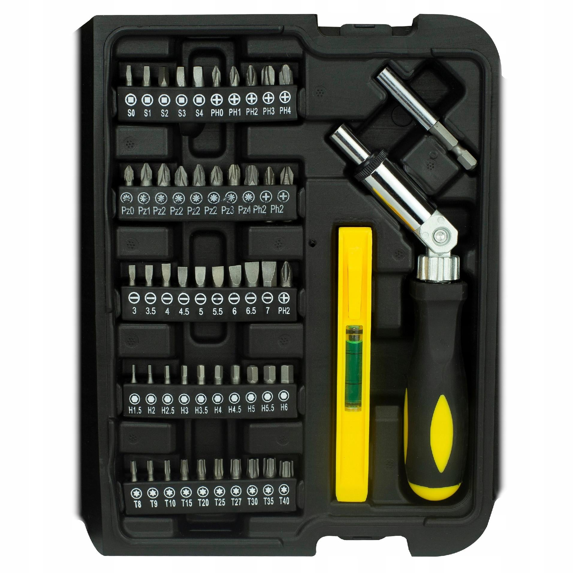 Toolkit Kraft&Dele 117 el. KD10831 Product weight with unit packaging 4 kg