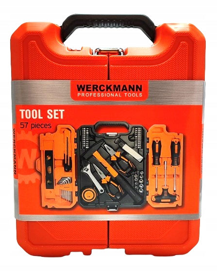 Toolkit Werckmann 57 elements in case Brand Werckmann