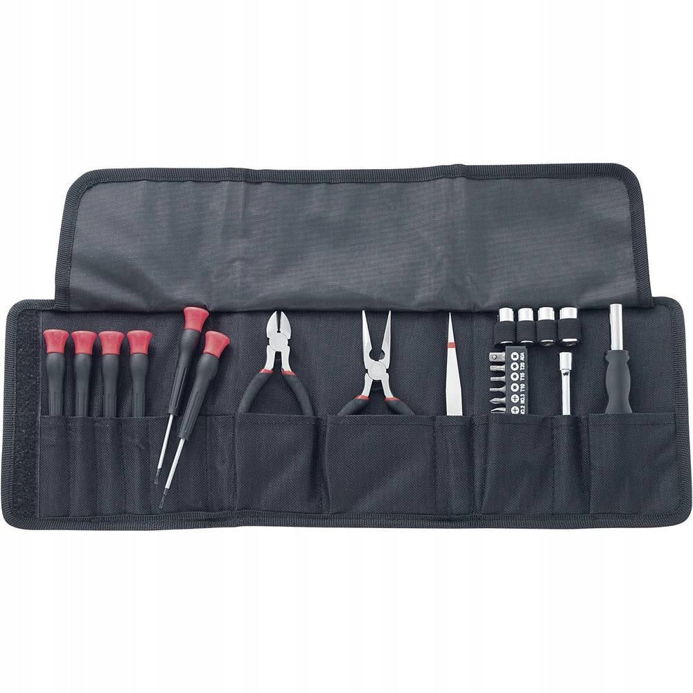 Toolkit for electronics Basetech, 25 pcs.