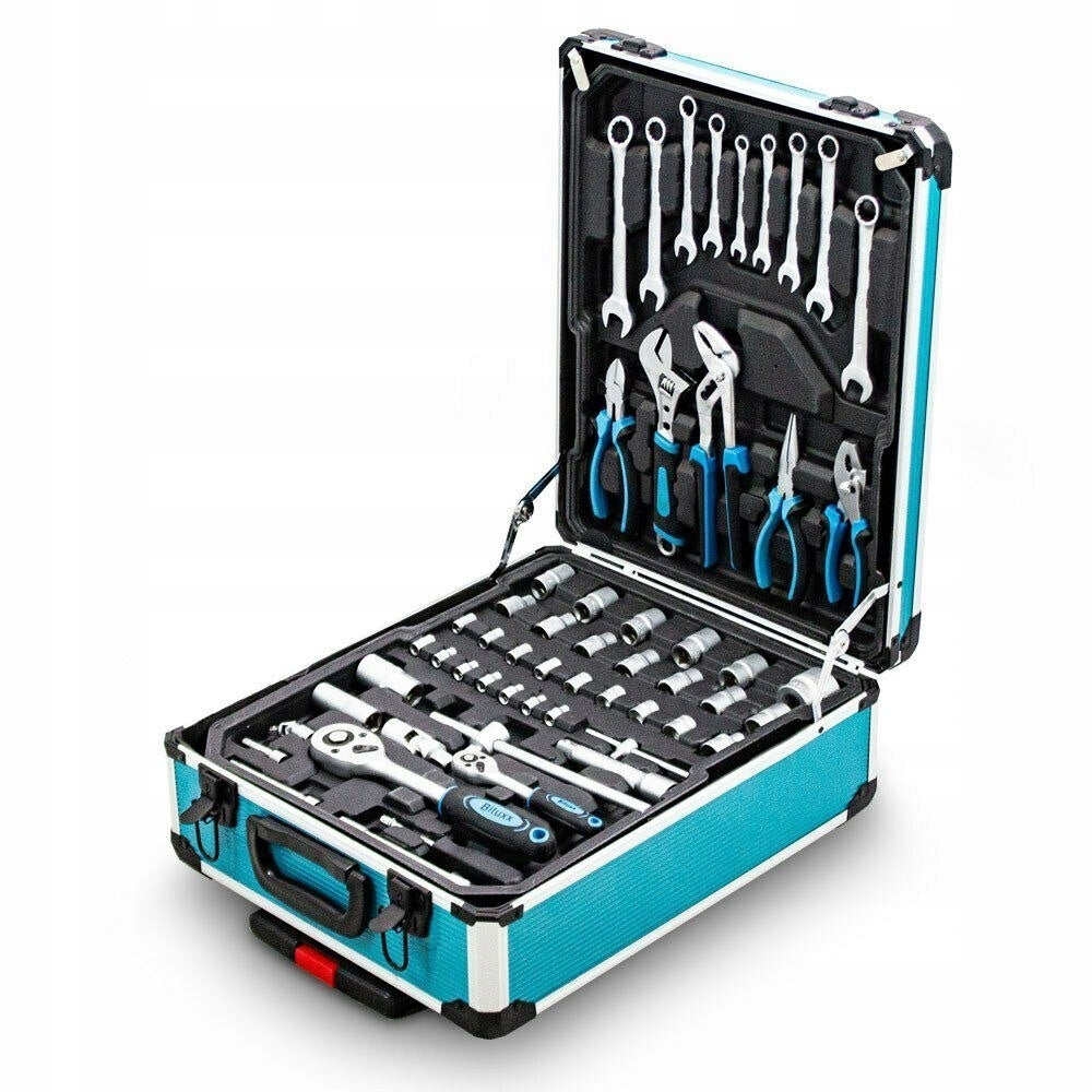 Tools in Suitcase on Wheels 1300 el. XXL Workshop Tool Set Packaging status original