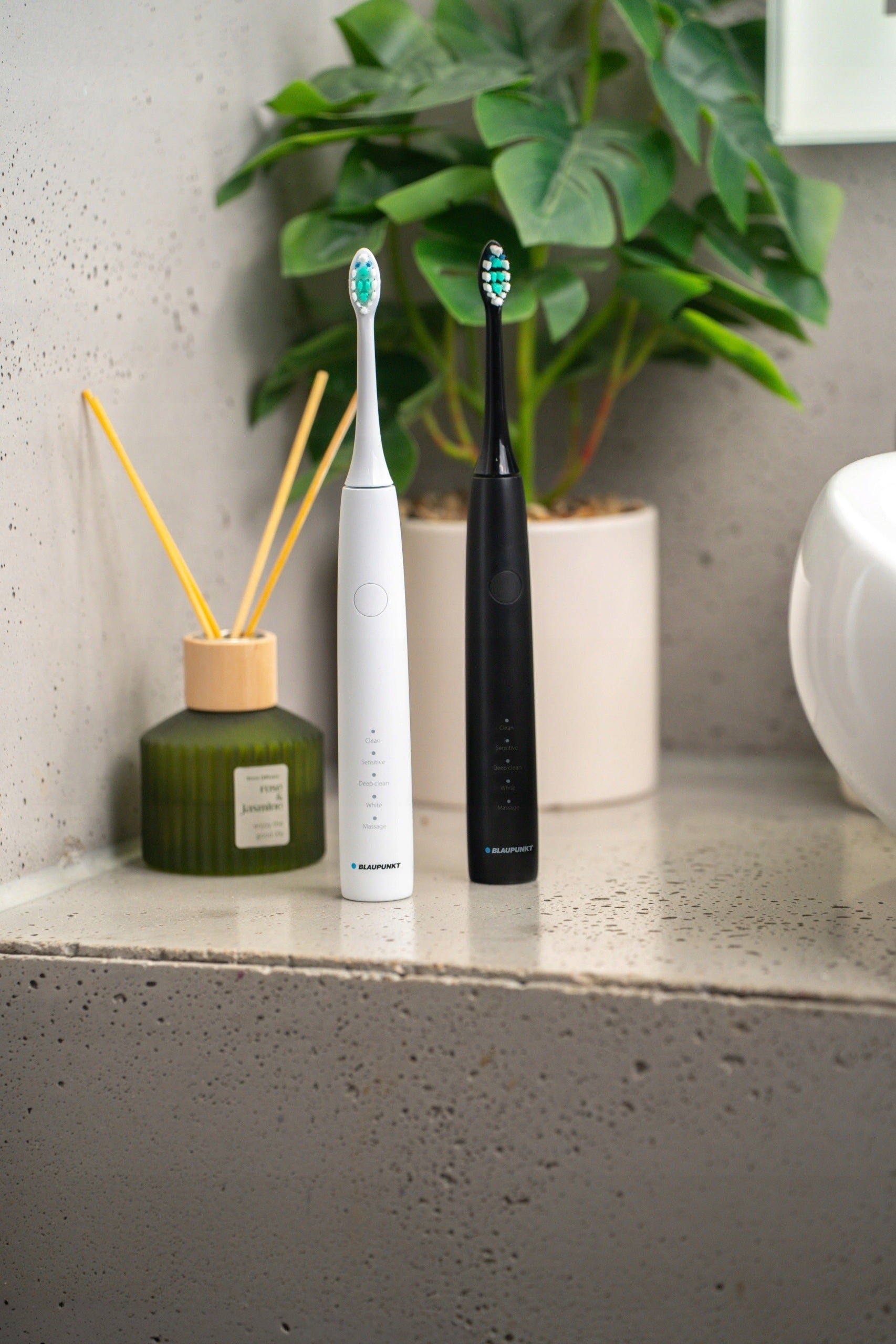 Toothbrush Blaupunkt DTS201BK 2 tips 5 modes USB-C Kind toothbrush