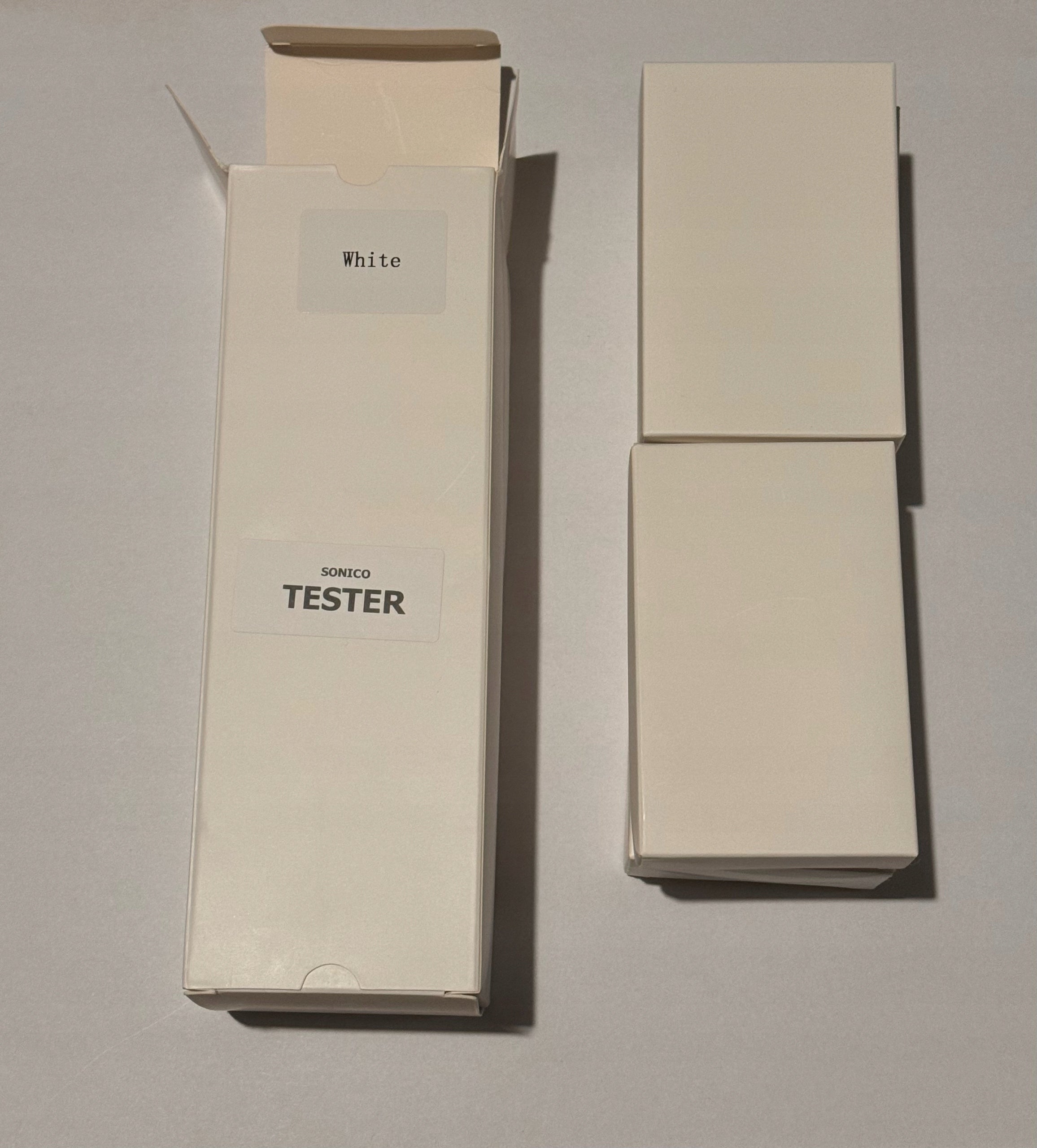 Toothbrush SONICO Professional White/Black "TESTER" EAN (GTIN) 5902205591305