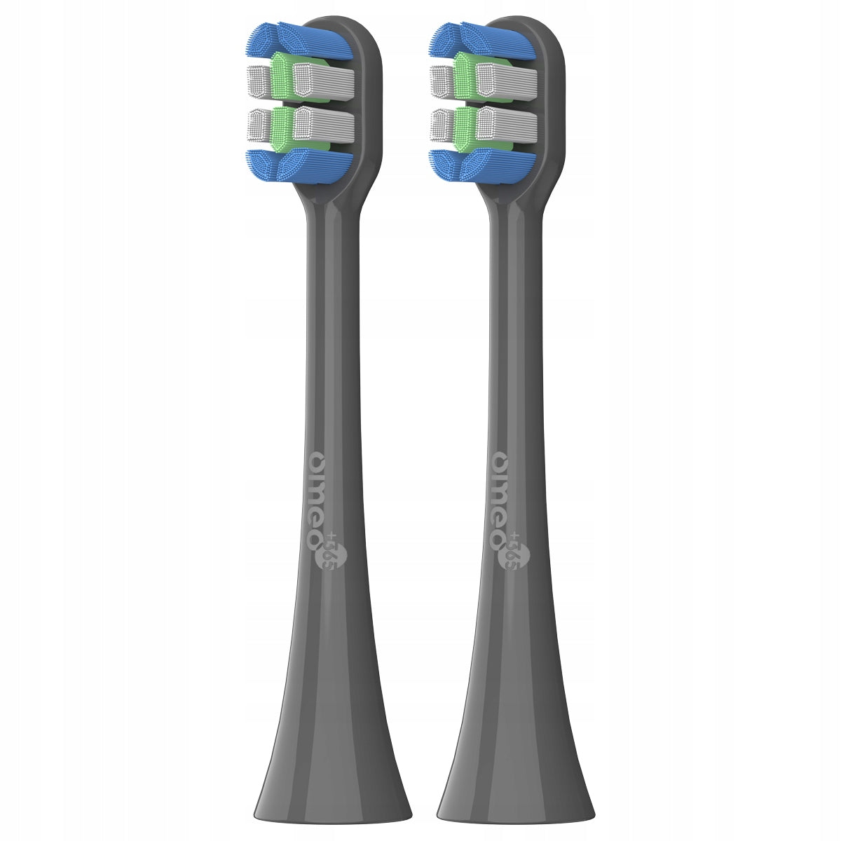 Toothbrush Tips OMEO +365 UV Sanitizer Black 2 Pack Brand OMEO