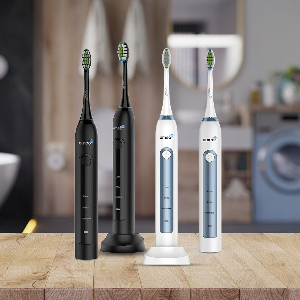 Toothbrush Tips OMEO +365 UV Sanitizer Black 2 Pack Manufacturer code Końcówki Do Szczoteczki Omeo +365 OH-42B