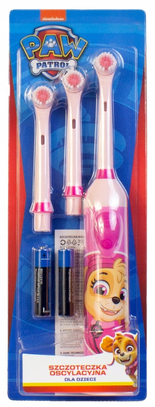 Toothbrush for children PSI PATROL SKYE 2024 pink oscillating Brand no brand
