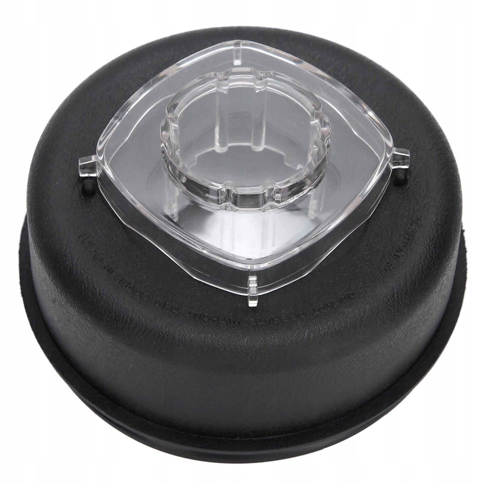 Top lid for juicer and blender with replaceable plugs. Parts