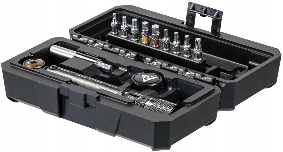 Topeak Torq Stick Pro 2-10Nm Key Set + 9 Bits Brand Topeak