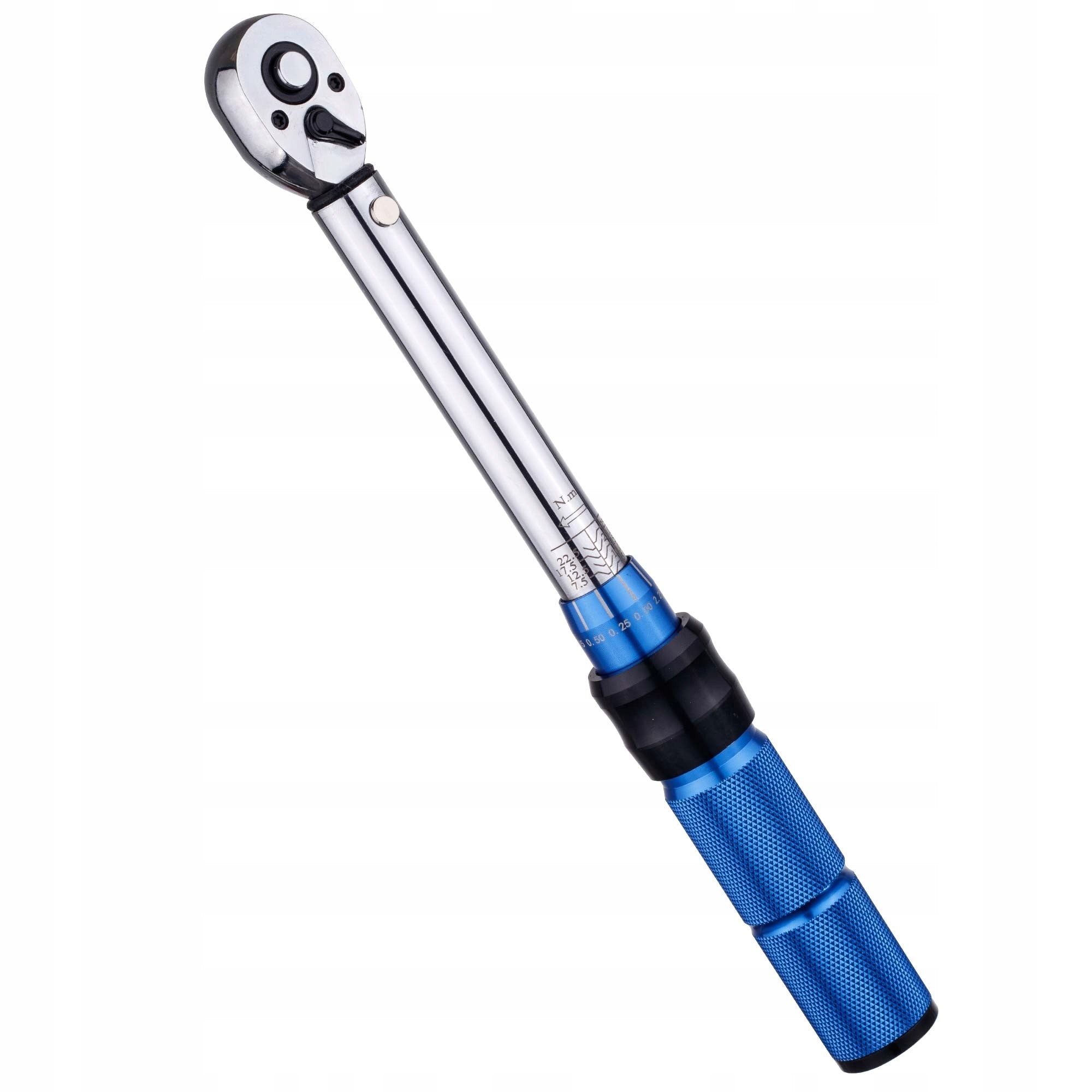 Torque Wrench 1/4" 5-25 Nm TWO-WAY with Caps 32pcs LOCK Packaging status original