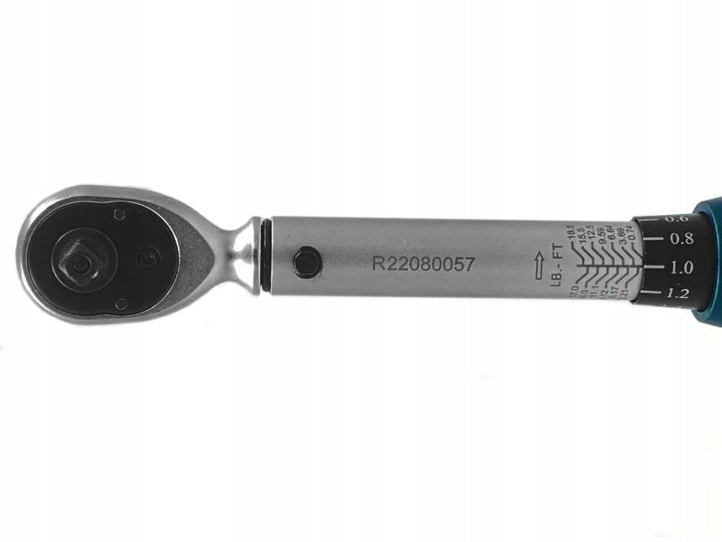 Torque wrench 1/4'' 1-25Nm Rockforce 6472285 Product weight with unit packaging 1 kg
