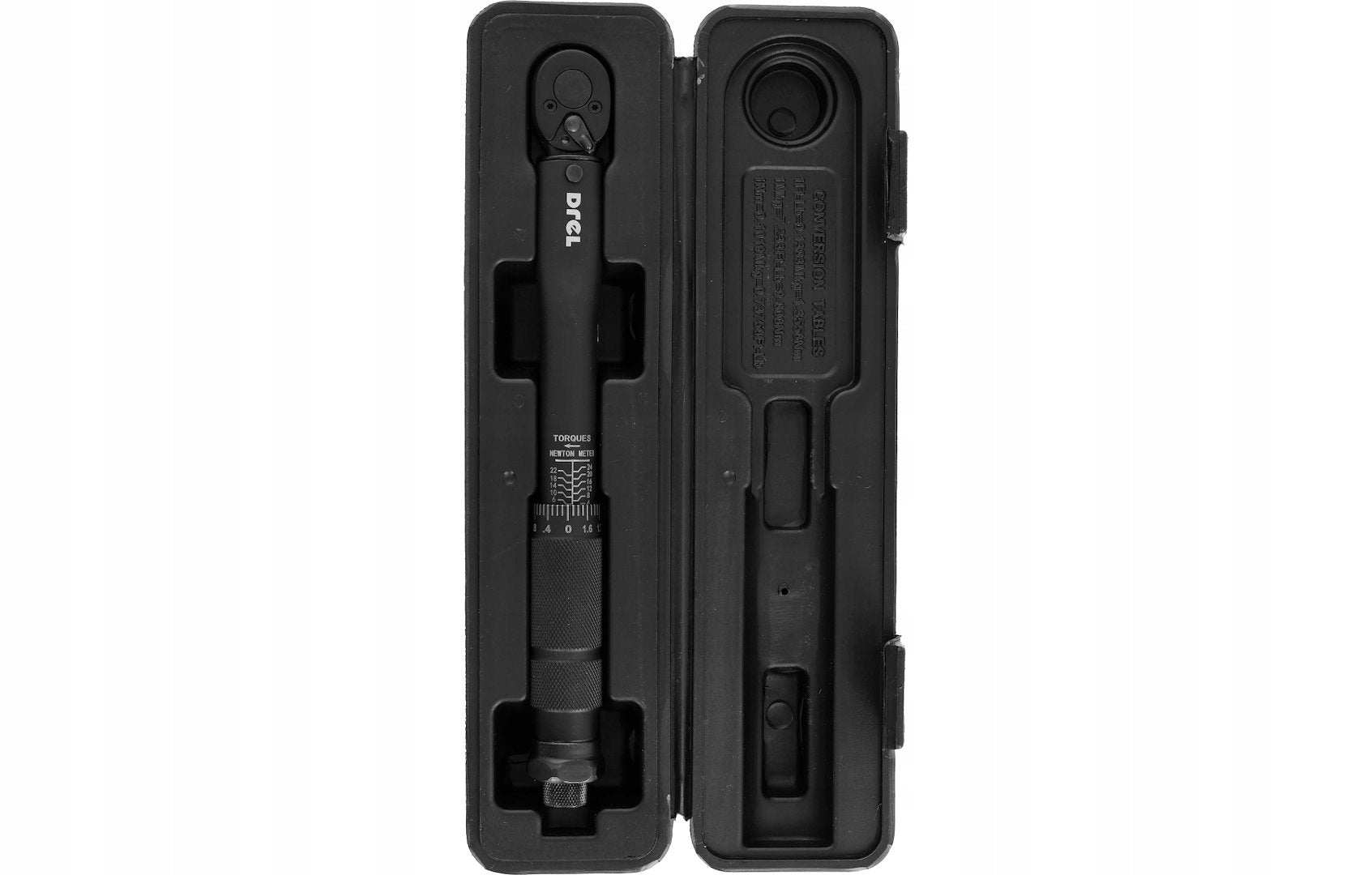 Torque wrench 1/4" 2-24Nm 45z CR-V 265mm certificate + CASE Key type torque