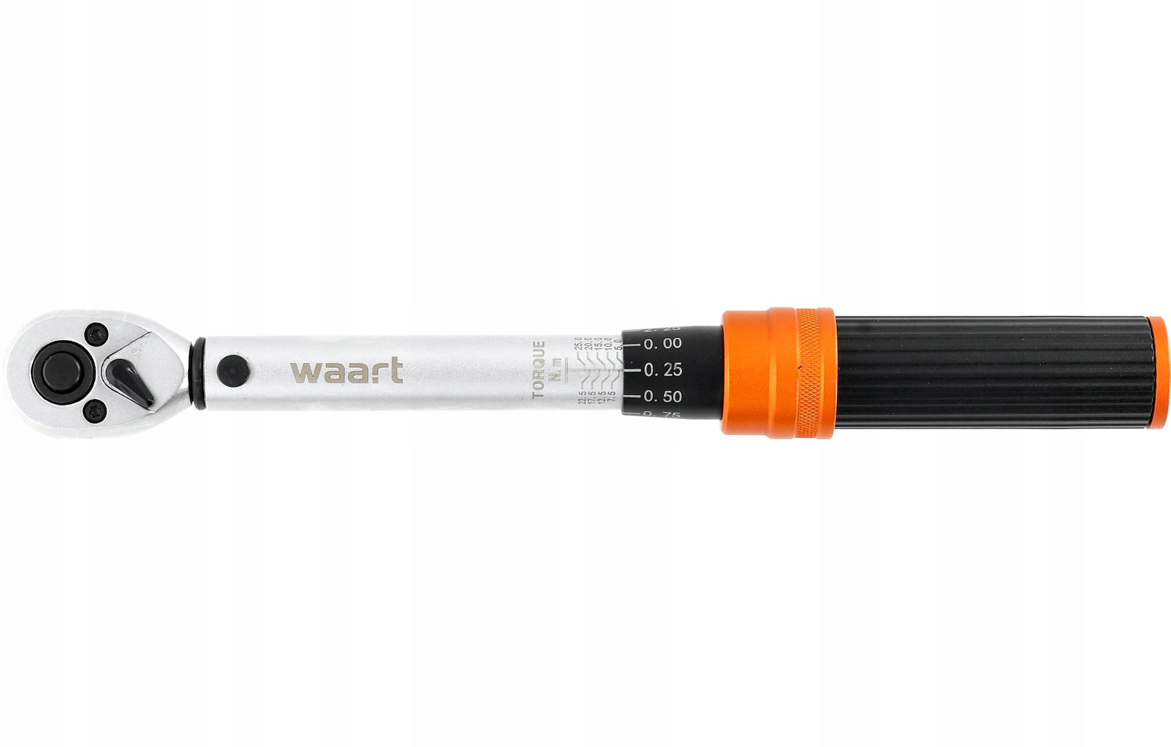 Torque wrench 1/4 5-25 Nm 72 teeth CR-MO left/right 240mm + CASE Packaging status original