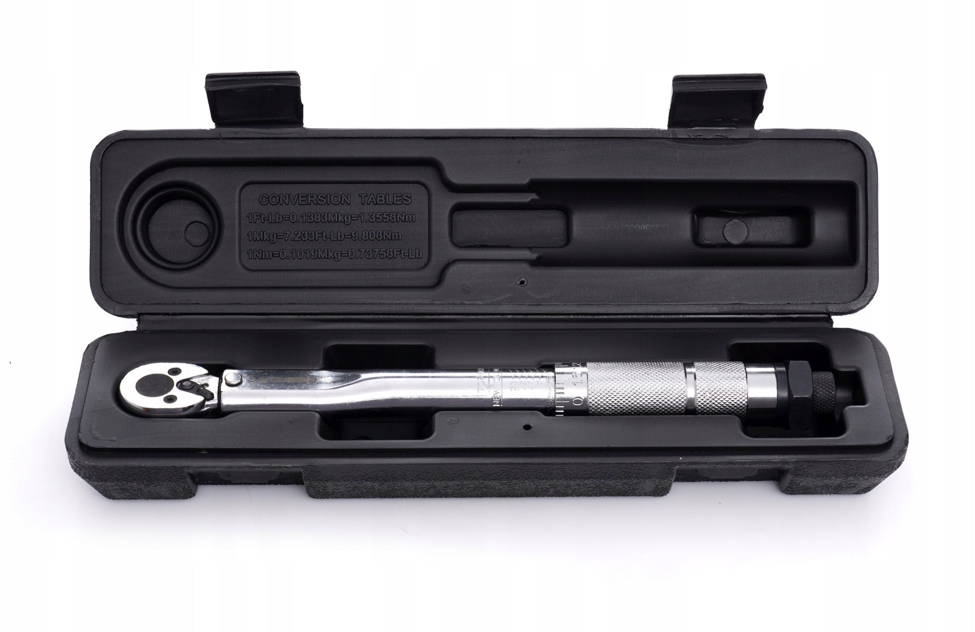 Torque wrench 1/4" 5-25 Nm with lock Certified EAN (GTIN) 5903293505946