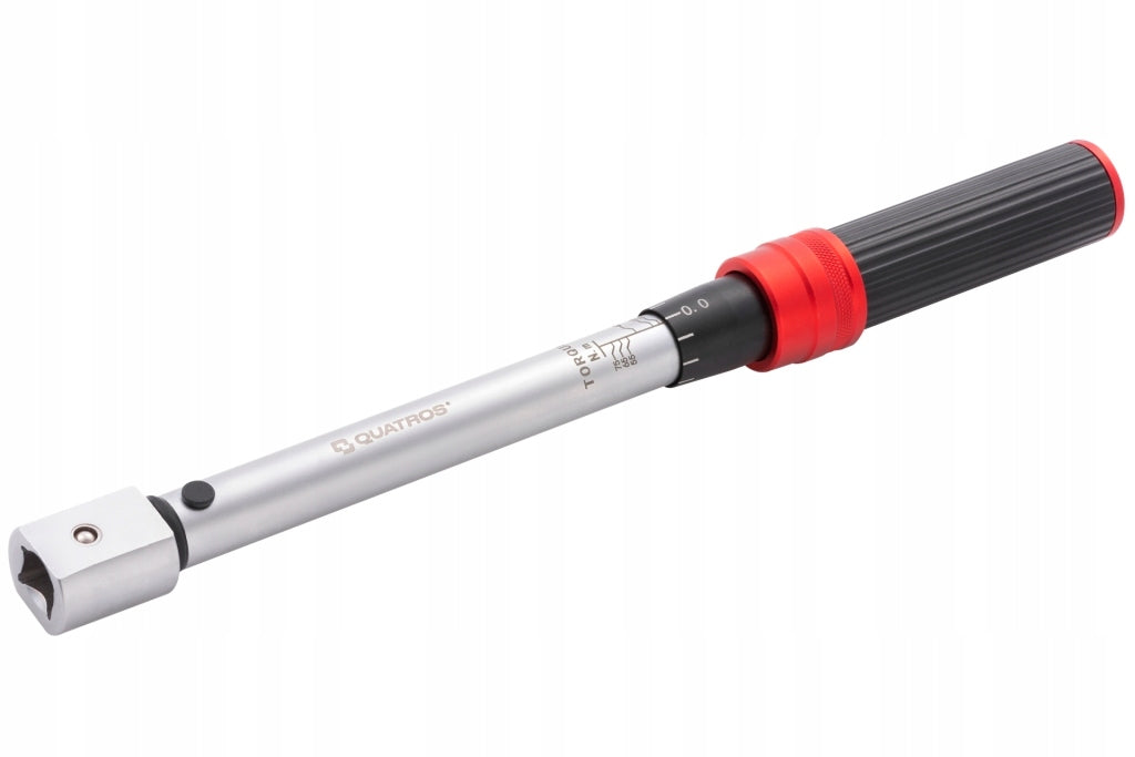 Torque wrench 10-75Nm with air conditioning tip set Quatros Key type torque