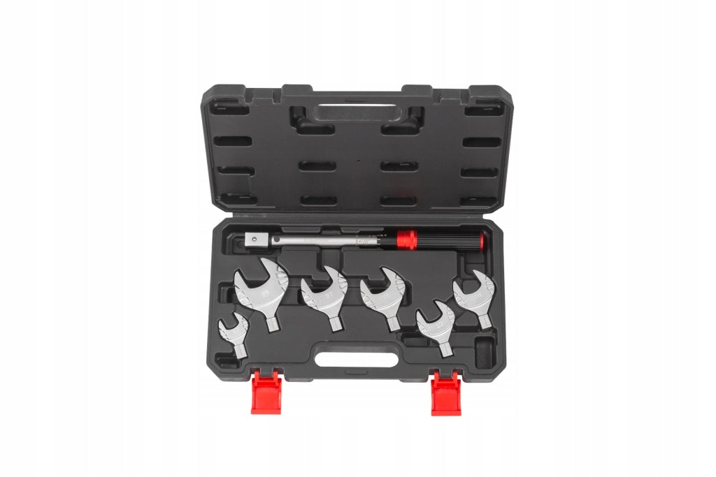 Torque wrench 10-75Nm with air conditioning tip set Quatros Manufacturer code QS51075