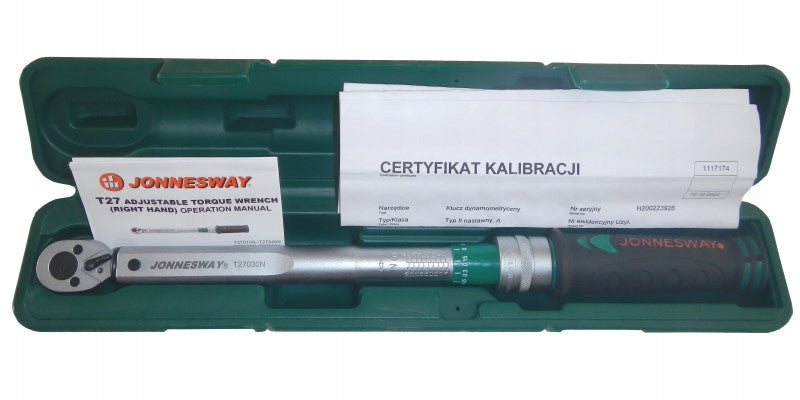 Torque wrench 3/8'' 10-60Nm Jonnesway T27060N Brand Jonnesway