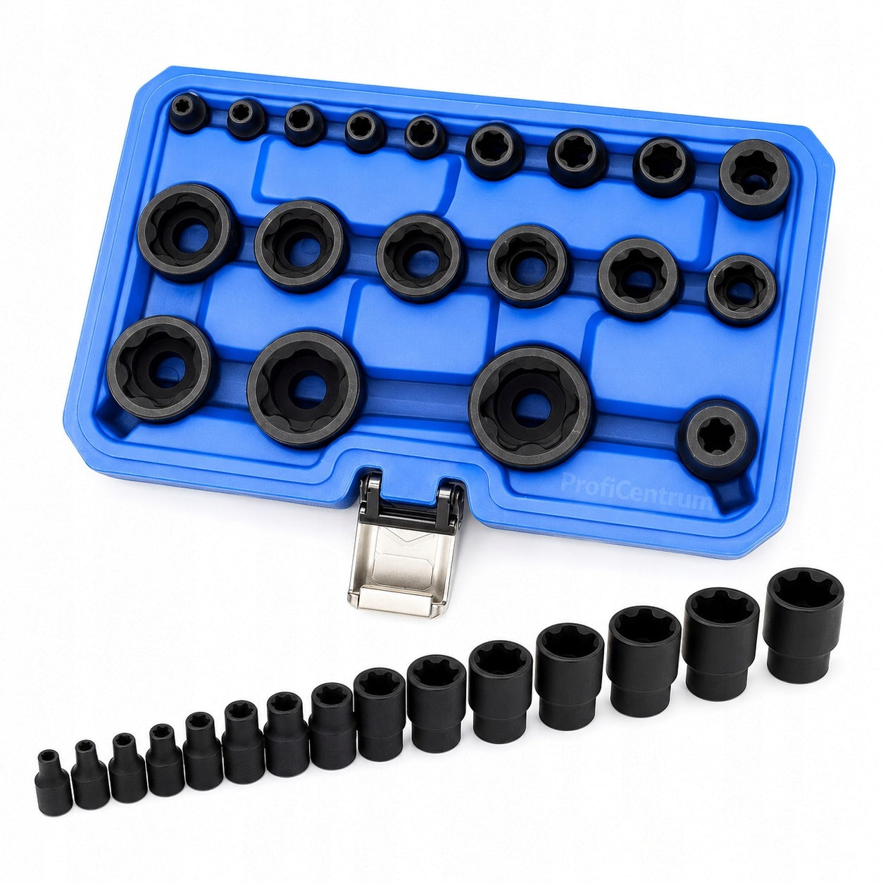 Torx Plus (EP) 1/4" 3/8" 1/2" CrV 19 sockets set 50BV30 Tesla EP8.8