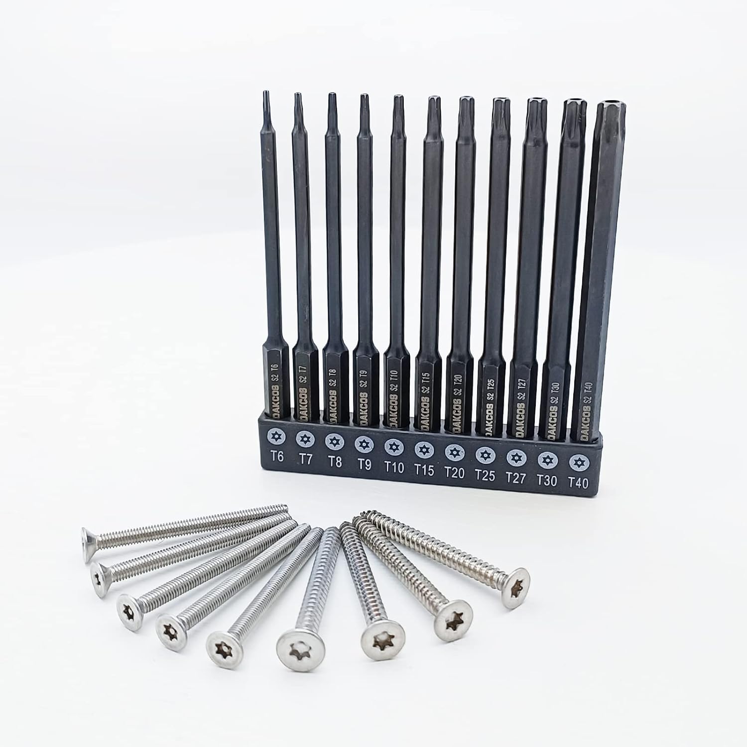 Torx Premium S2 Bit Set Alloy Steel Bits For Drill Long 100mm Manufacturer code TBS100
