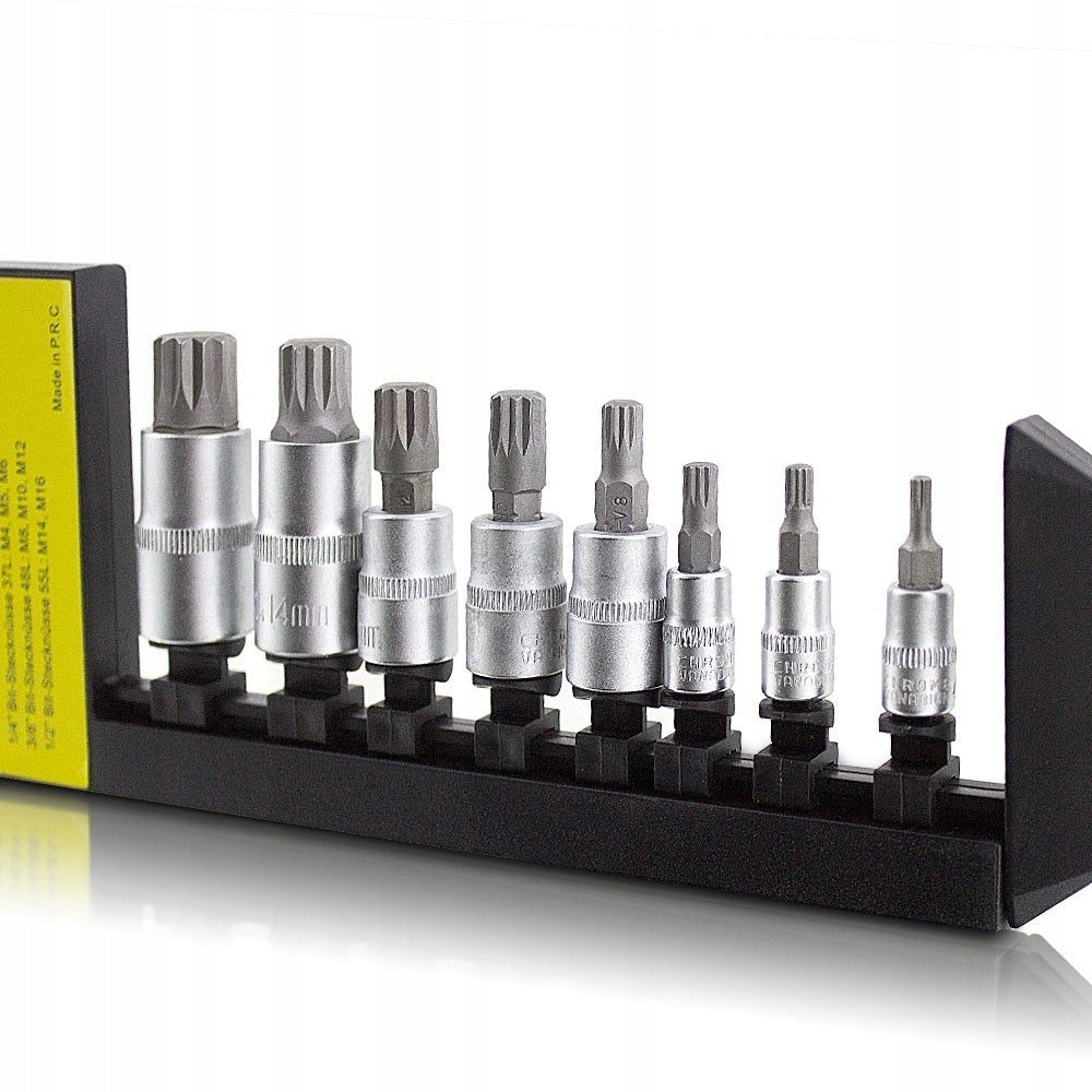 Torx bits set of 8 el BITUXX steel CrV torx tips Packaging status original