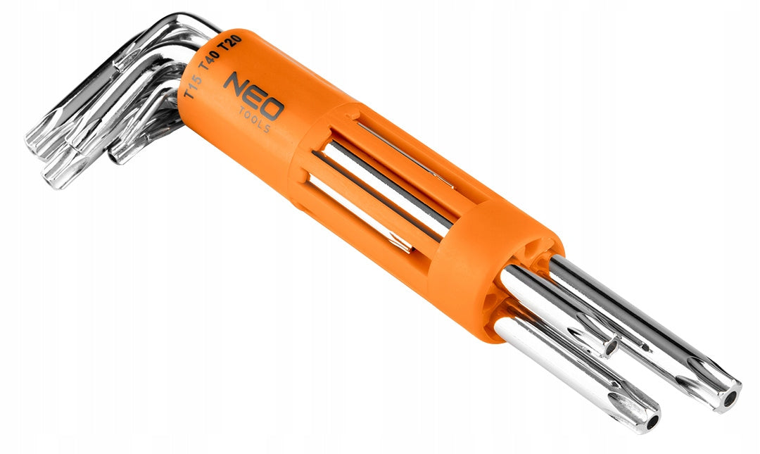 Torx long wrenches T10-T50, set of 8 Brand NEO TOOLS
