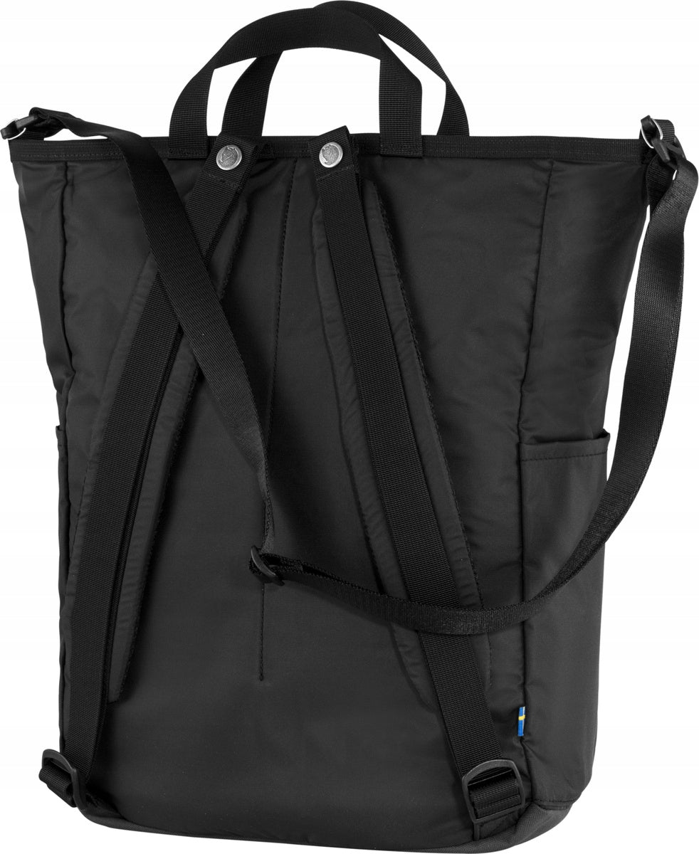 Totepack Fjallraven Hiking Backpack - Black Gender unisex