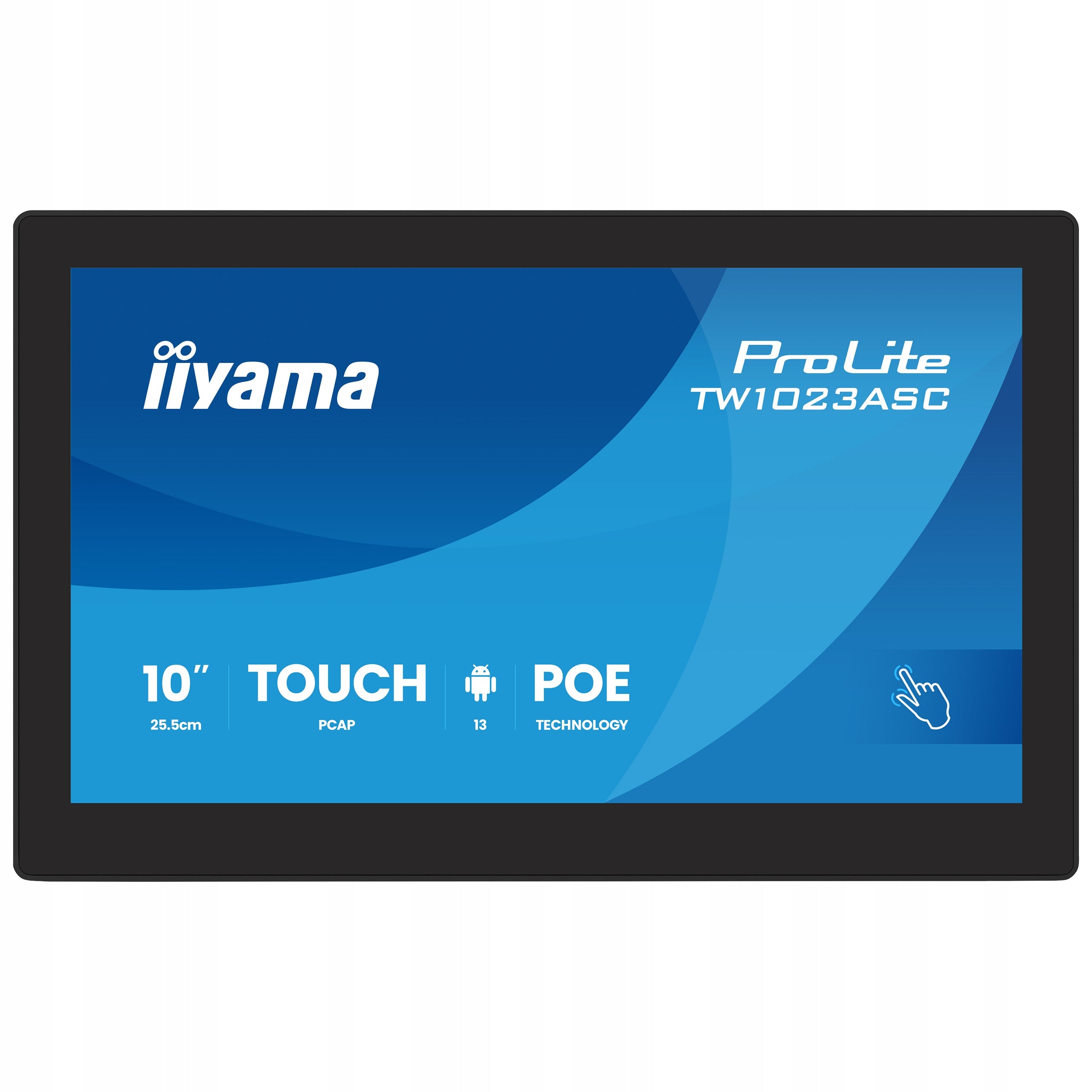 Touch Monitor 10" iiyama ProLite TW1023ASC-B3P IPS LED Android 13 Camera