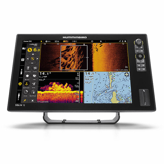 Touch keys Humminbird SOLIX 10 MEGA G3 connects to Minn Kota Manufacturer code 411530-1