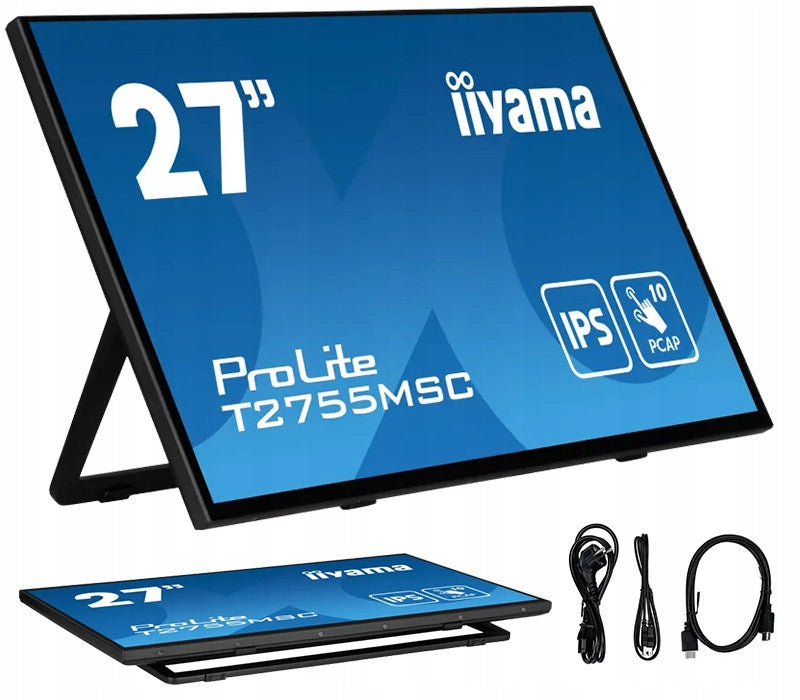 Touchscreen monitor iiyama ProLite T2755MSC-B1 27 IPS LED /HDMI, DisplayPort/