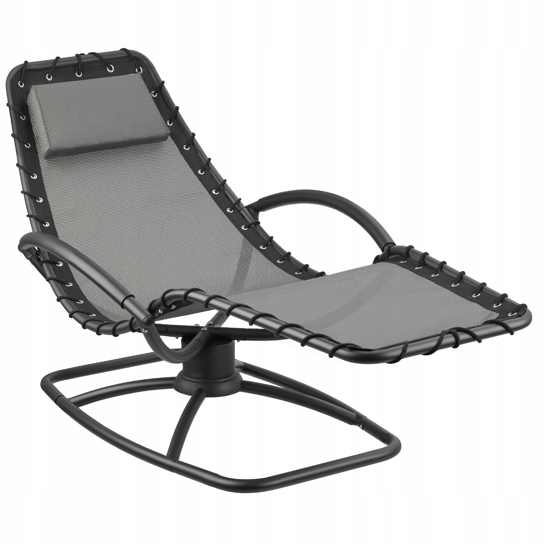 Toulon Garden Sun Lounger, Ergonomic, Rocking Function