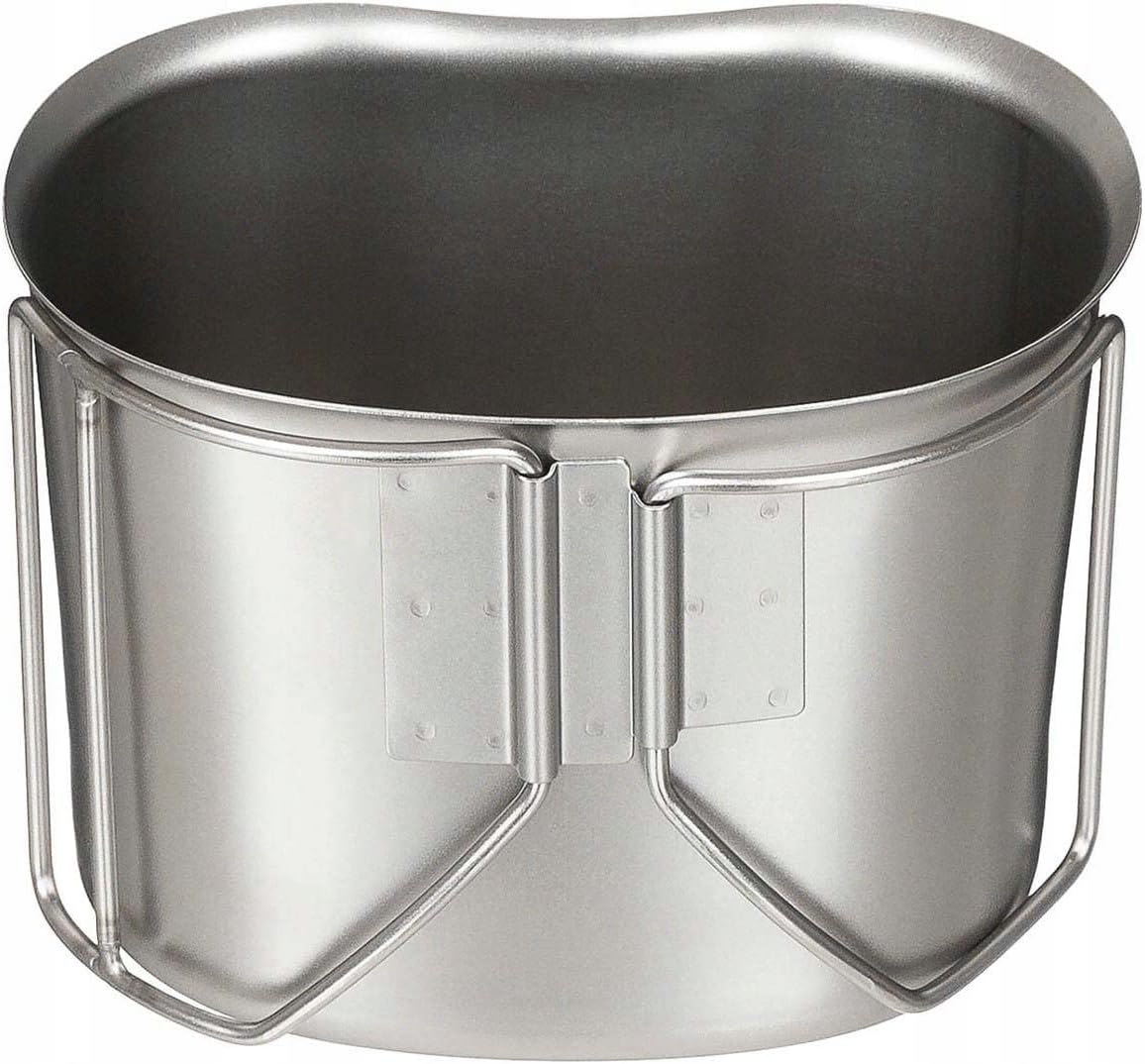 Tourist Canteen MFH 500 ml US Army Mug Field Bowl Steel Manufacturer code 33372