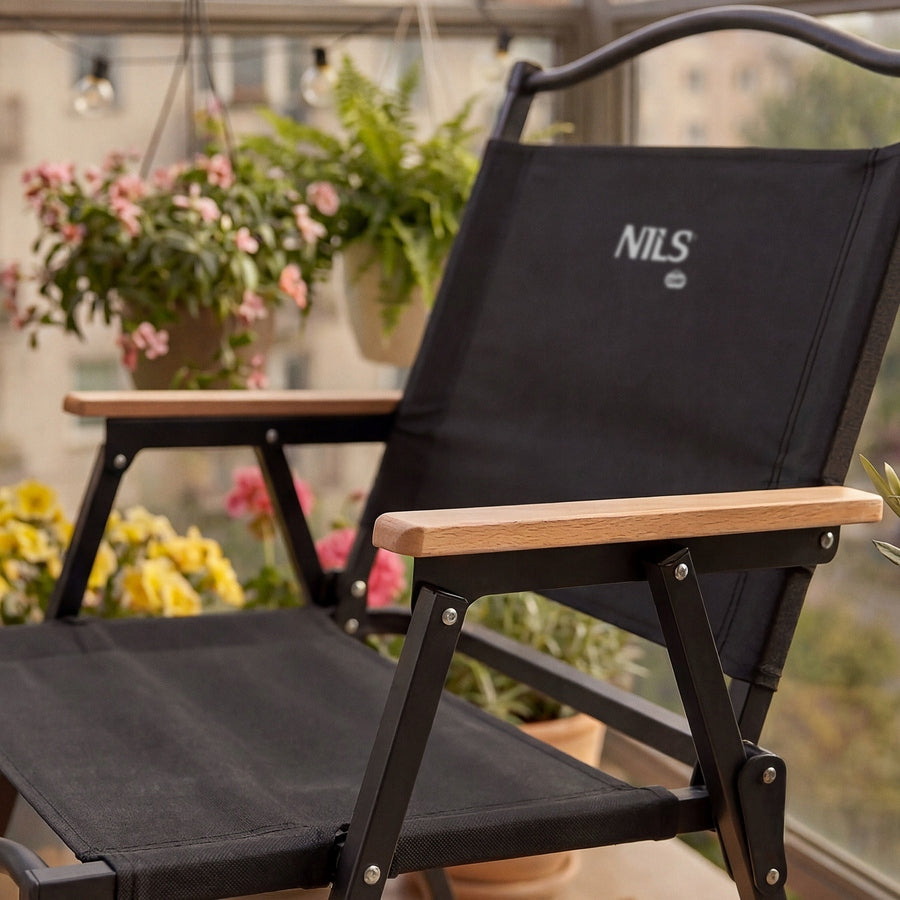 Tourist Chair Folding Camping Terrace Balcony Fishing NILS Model NC4307