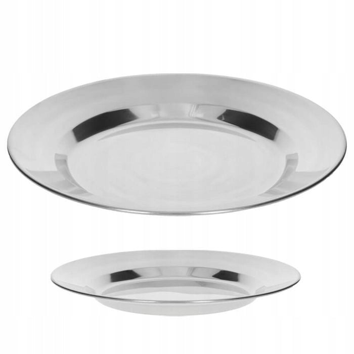 Tourist Field Plate MFH 100% stainless steel 25 cm