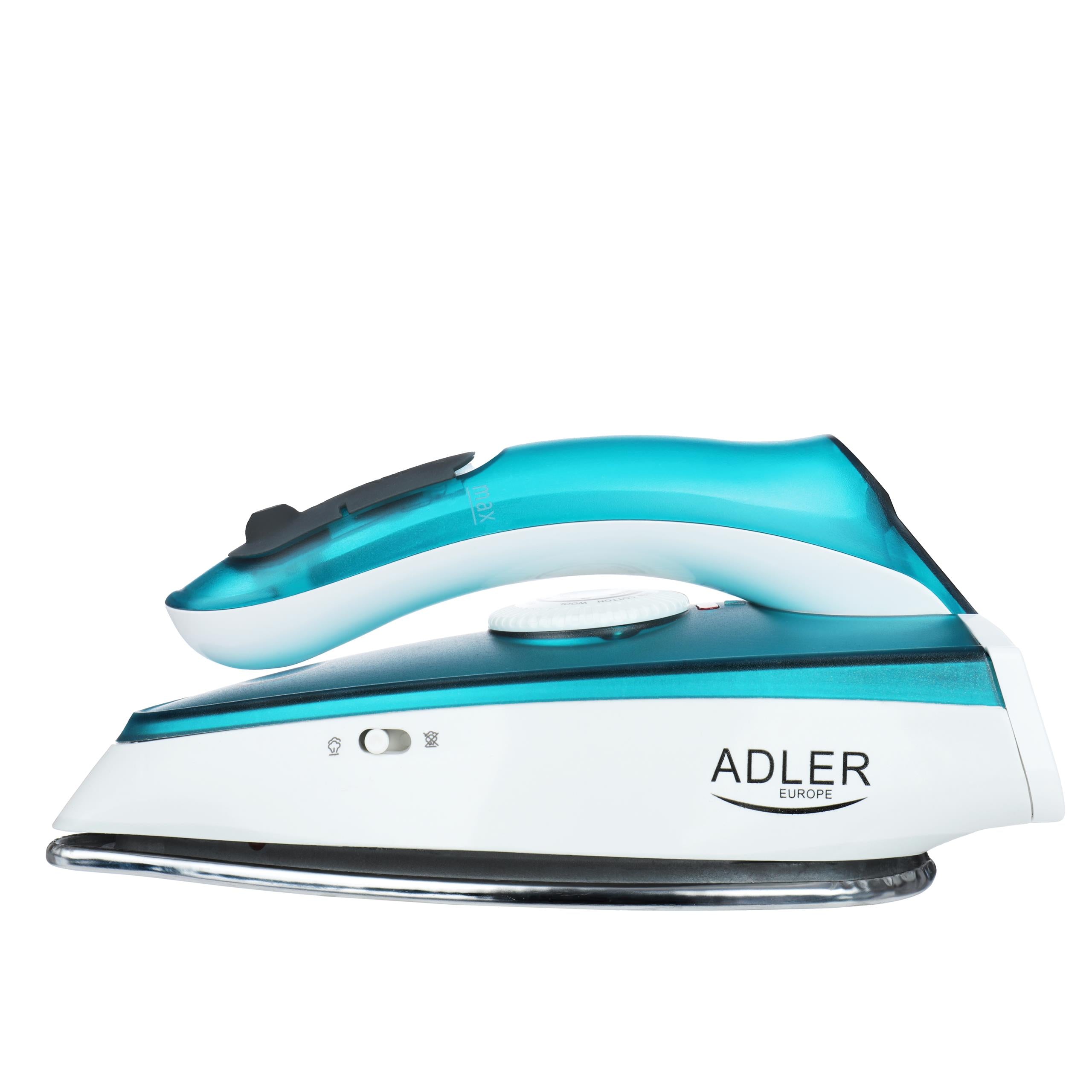 Tourist Iron Adler AD 5035 1700W Folding Steam Handle Dominant color blue