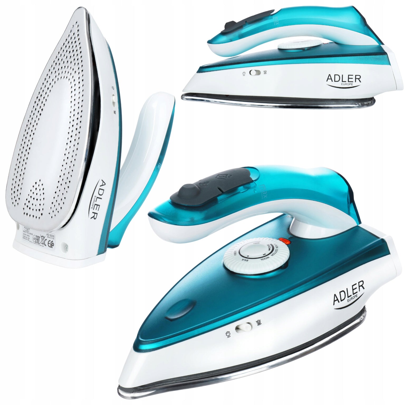Tourist Iron Adler AD 5035 1700W Folding Steam Handle