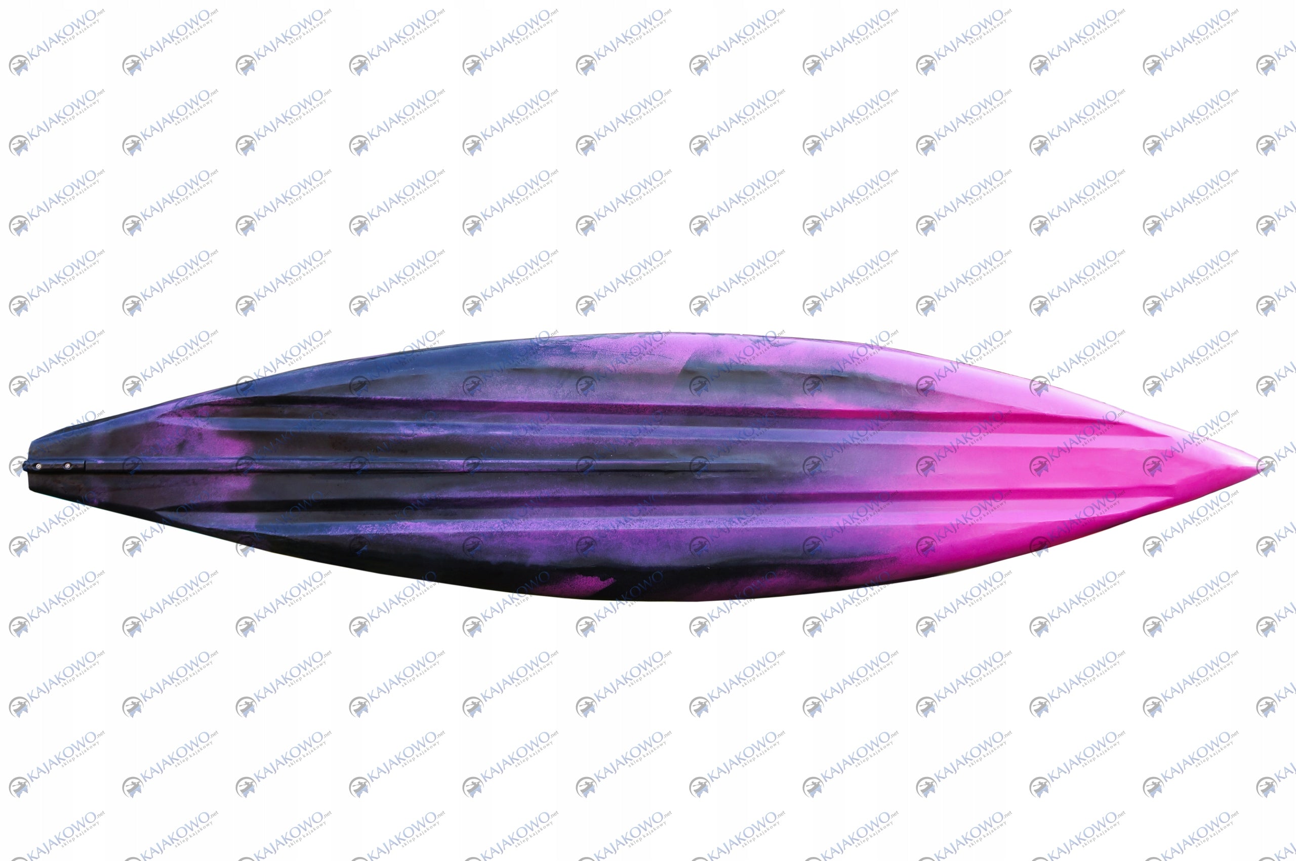 Tourist Kayak Reef Roteko LDPE 2+1 Fuchsia Pink and Black Material polyethylene