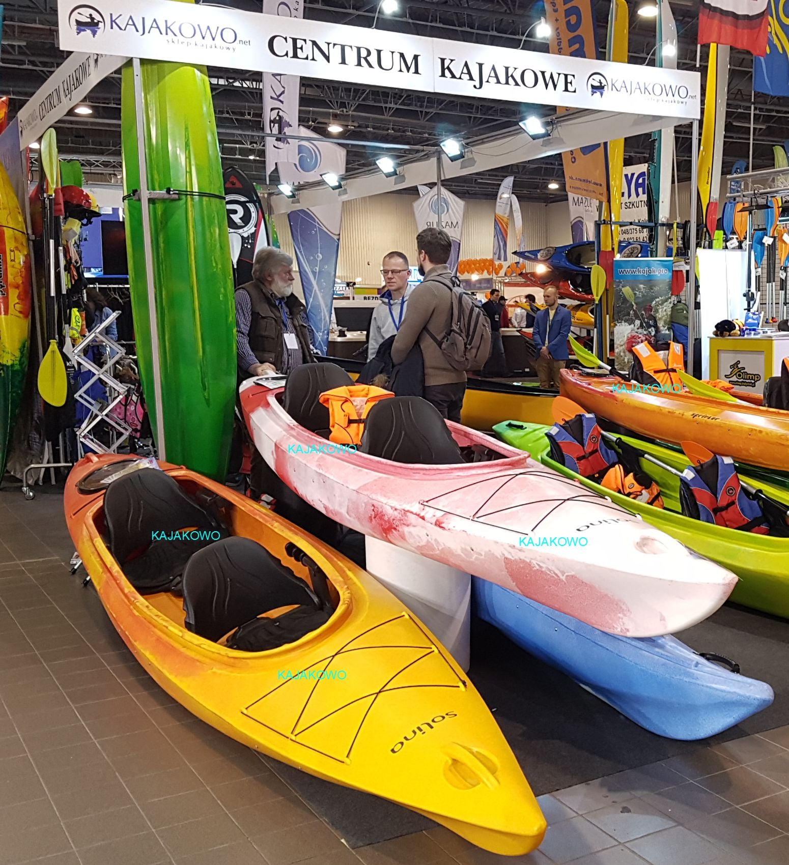 Tourist Kayak Roteko SOLINA 2+1 HDPE 480cm Family Expedition with Luke Brand Roteko